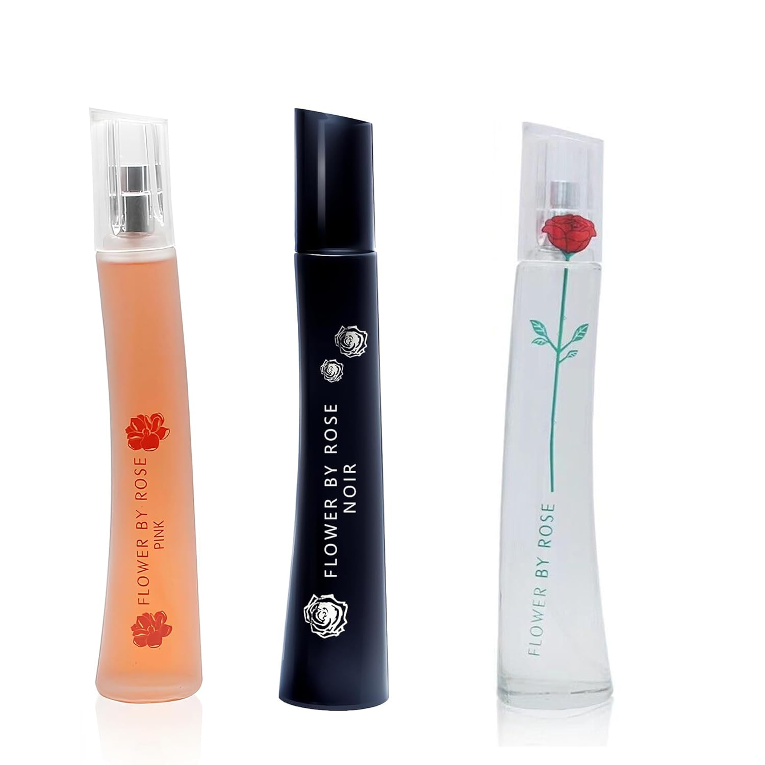 AFLUXE Flower By Rose Perfume for Women Eau De Parfum-Amber Floral Jasmine,Bourbon Vanilla & Woods Oriental-Floral Fragrance with a Modern Twist Elegant 100ml Bottle with Box Package(Random 1PCS)