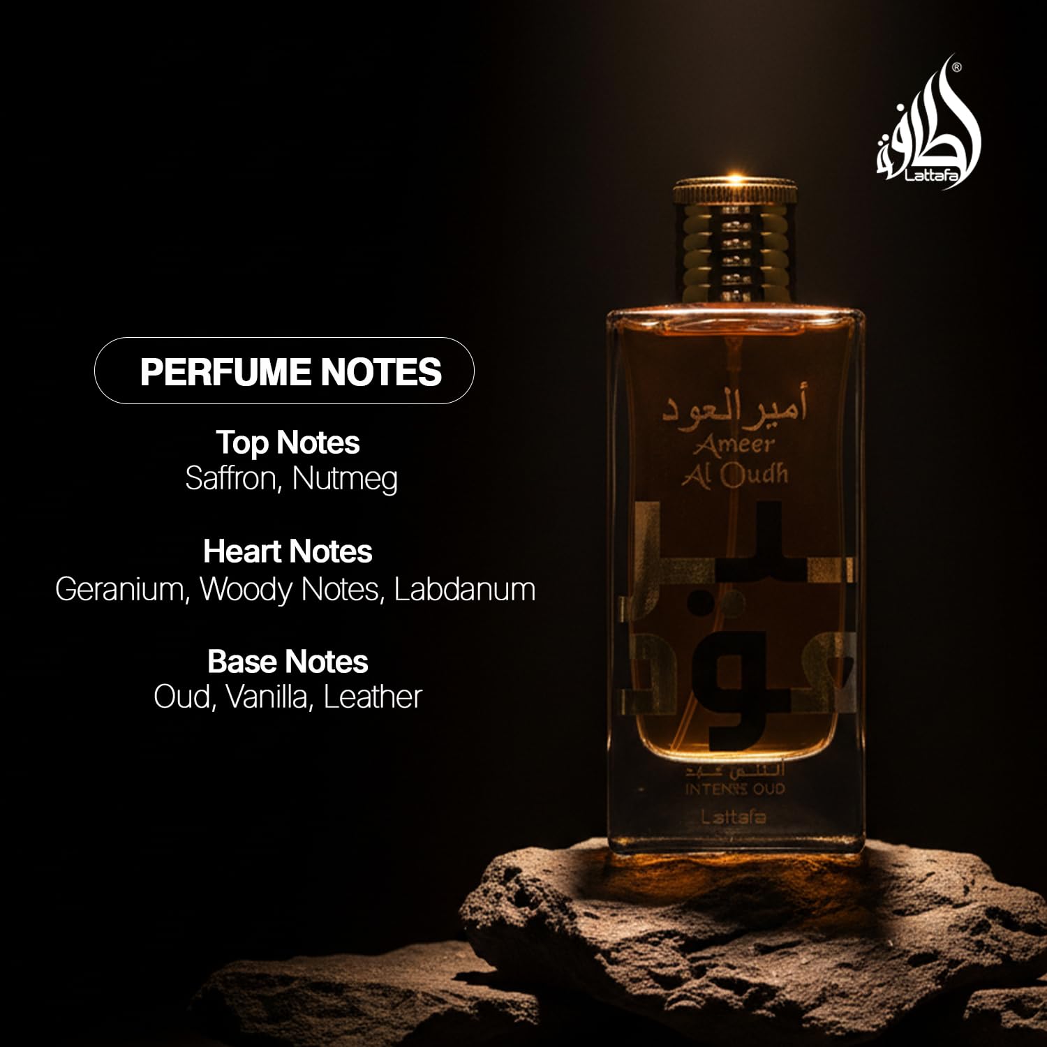 Lattafa Ameer Al Oud Intense Oud for Unisex Eau de Parfum Spray, 3.4 Ounce - Image 4
