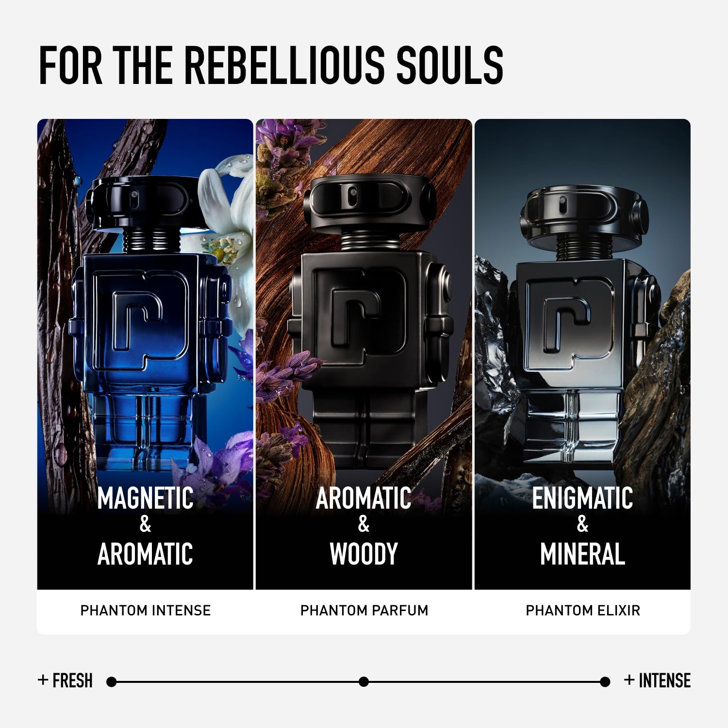 Rabanne Phantom Parfum for Men - Aromatic Woody Amber Perfume with Lavender, Vanilla & Vetiver - Long Lasting & Addictive Refillable Fragrance Spray from Paris - Image 4