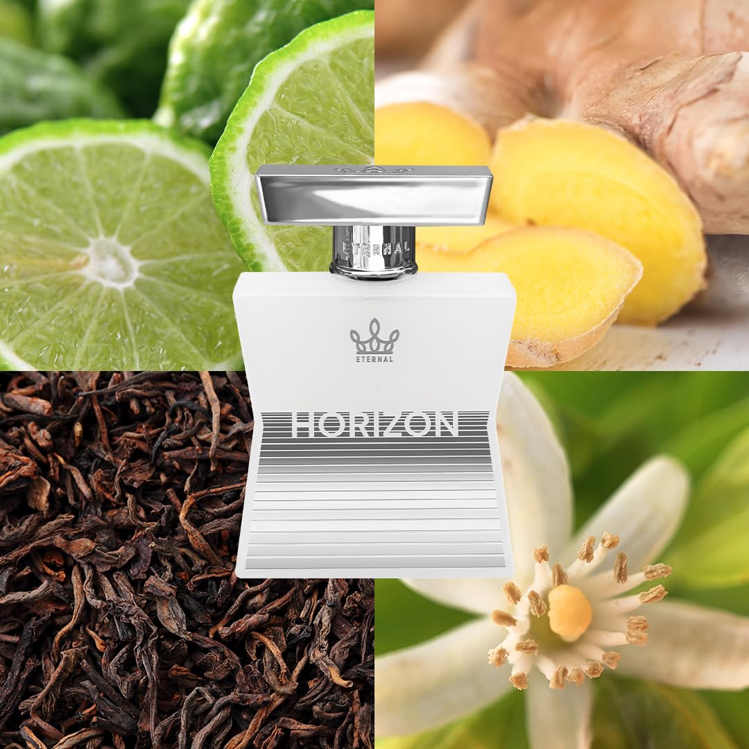 Eternal Fragrance - Eternal Horizon - 3.4 oz (100ml) - EDP - Clean Ingredients - Unisex Perfume for Men & Women - 2000 sprays per bottle - Image 9