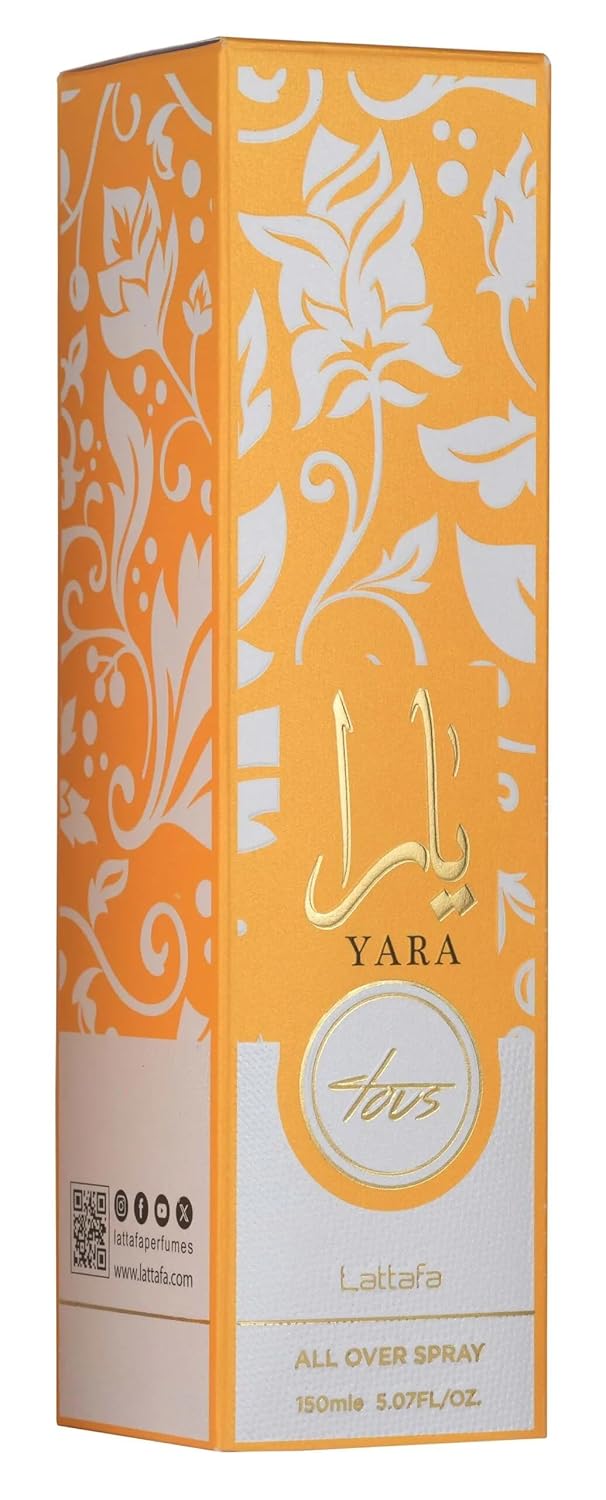 Lattafa Yara Tous – Tropical, Fruity, Floral, Vanilla – All Over Spray Long-Lasting Fragrance for Women, 5.07 Ounce / 150 ml - Image 3