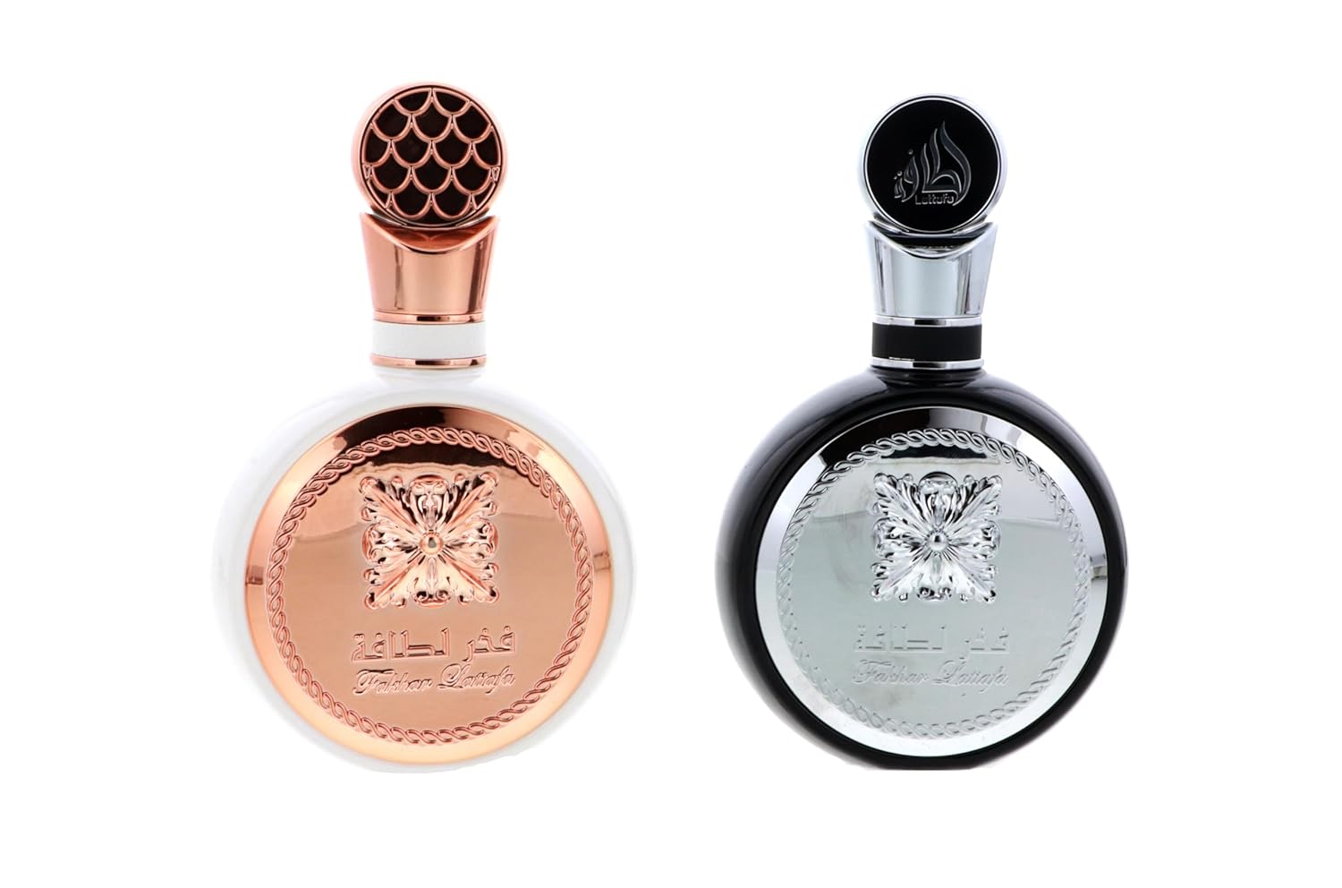 Lattafa Fakhar 2-Piece Set for Unisex (3.4 Oz Fakhar Eau De Parfum Spray for Men + 3.4 Oz Eau De Parfum Spray for Women) - Image 3