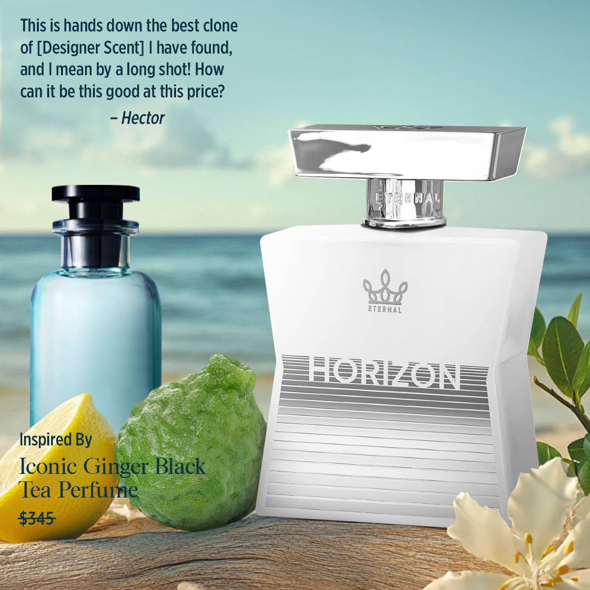 Eternal Fragrance - Eternal Horizon - 3.4 oz (100ml) - EDP - Clean Ingredients - Unisex Perfume for Men & Women - 2000 sprays per bottle - Image 5