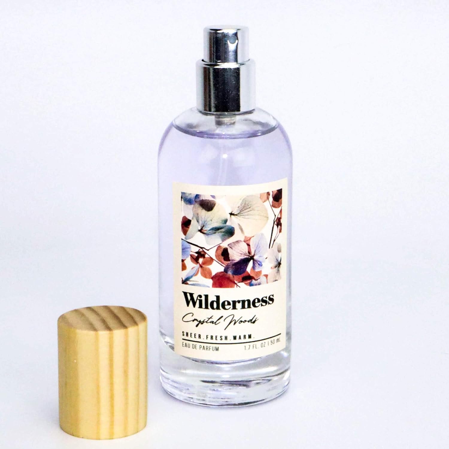 Tru Fragrance Beauty Wilderness Crystal Woods Eau de Parfum Spray- Fresh and Warm Floral Fragrance for Women - Featuring Notes of Eucalyptus Blooms, Jasmine Petals and Sheer Cedar - Image 5