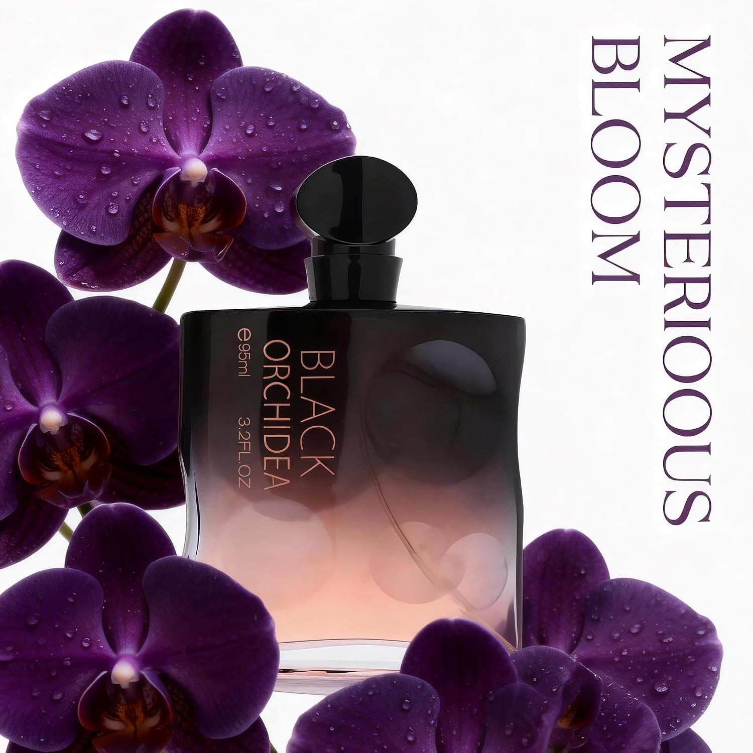 AFLUXE Black Orchid Scent Women's Perfume Eau De Parfum, Deep Floral & Exotic Fragrance, Long Lasting Elegant Women's Perfume - Image 4