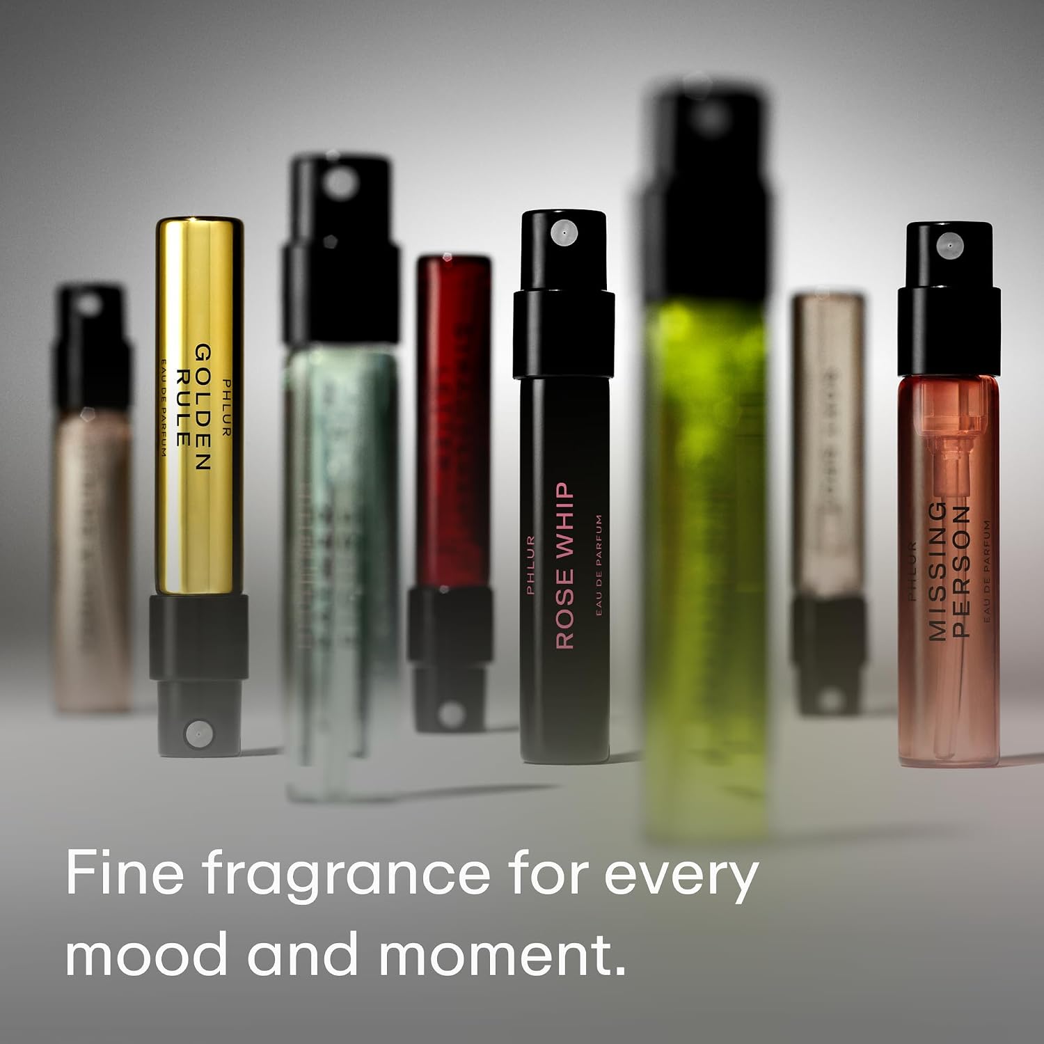 PHLUR Fragrance Discovery Set (2025) - 8pc Perfume Sample Set ft. New Releases Vanilla Skin, Rose Whip & Golden Rule - 2mL Mini Perfume Fine Fragrance Samples (8 x 2mL) - Image 5
