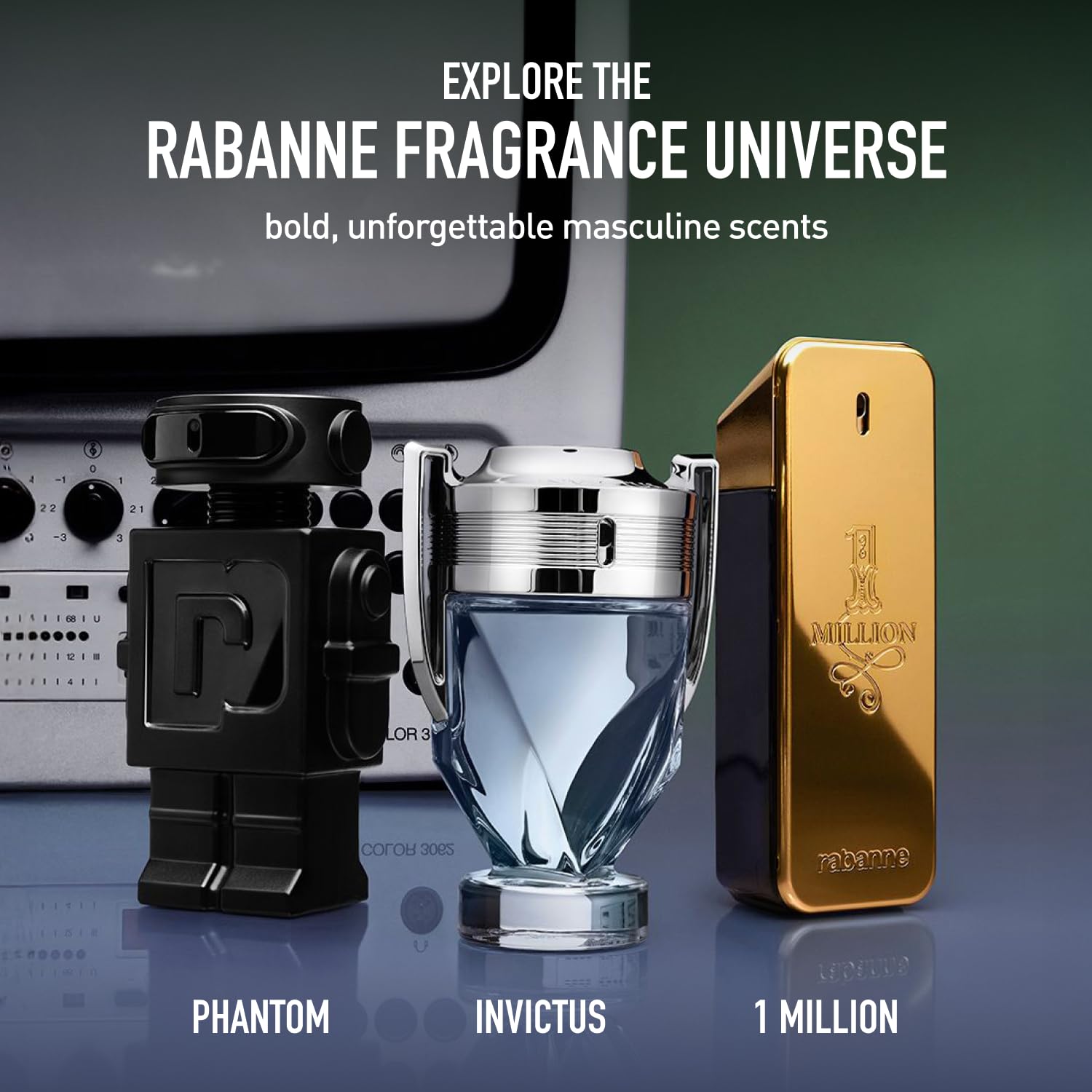 Rabanne 1 Million Eau de Toilette - Long Lasting Designer Fragrance for Men with Mandarin, Cinnamon & Amber - Luxury Men's Perfume Spray - Image 8
