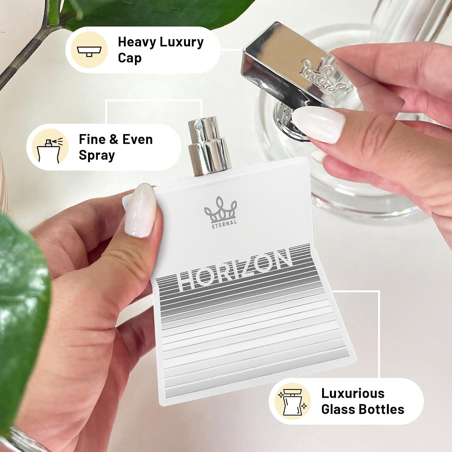 Eternal Fragrance - Eternal Horizon - 3.4 oz (100ml) - EDP - Clean Ingredients - Unisex Perfume for Men & Women - 2000 sprays per bottle - Image 6