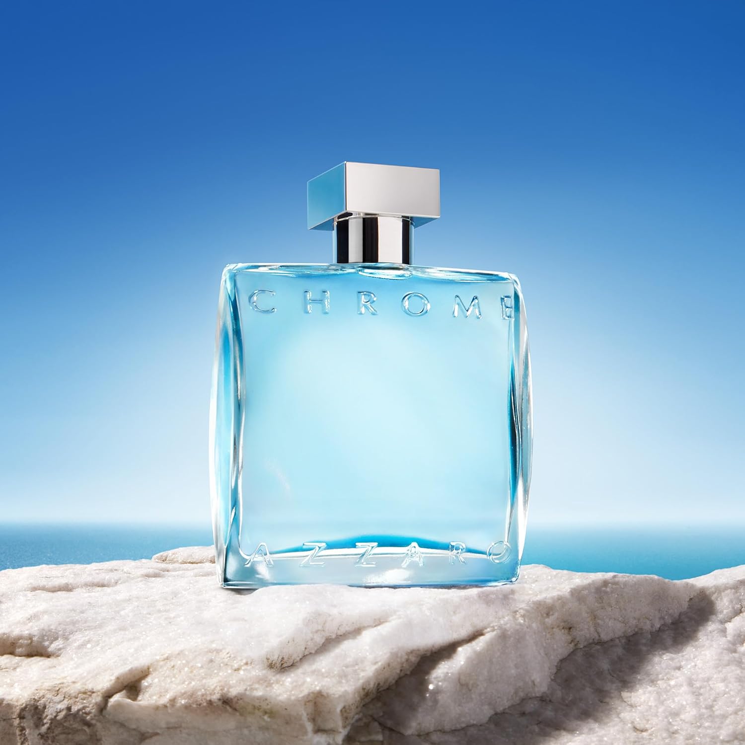 Azzaro Chrome Eau de Toilette - Fresh Aquatic Mens Cologne - Citrus, Woody, Musky Fragrance -Fresh Notes of Bergamot - Everyday Wear - Classic Summer Beach Scent - Luxury Perfumes for Men - Image 3
