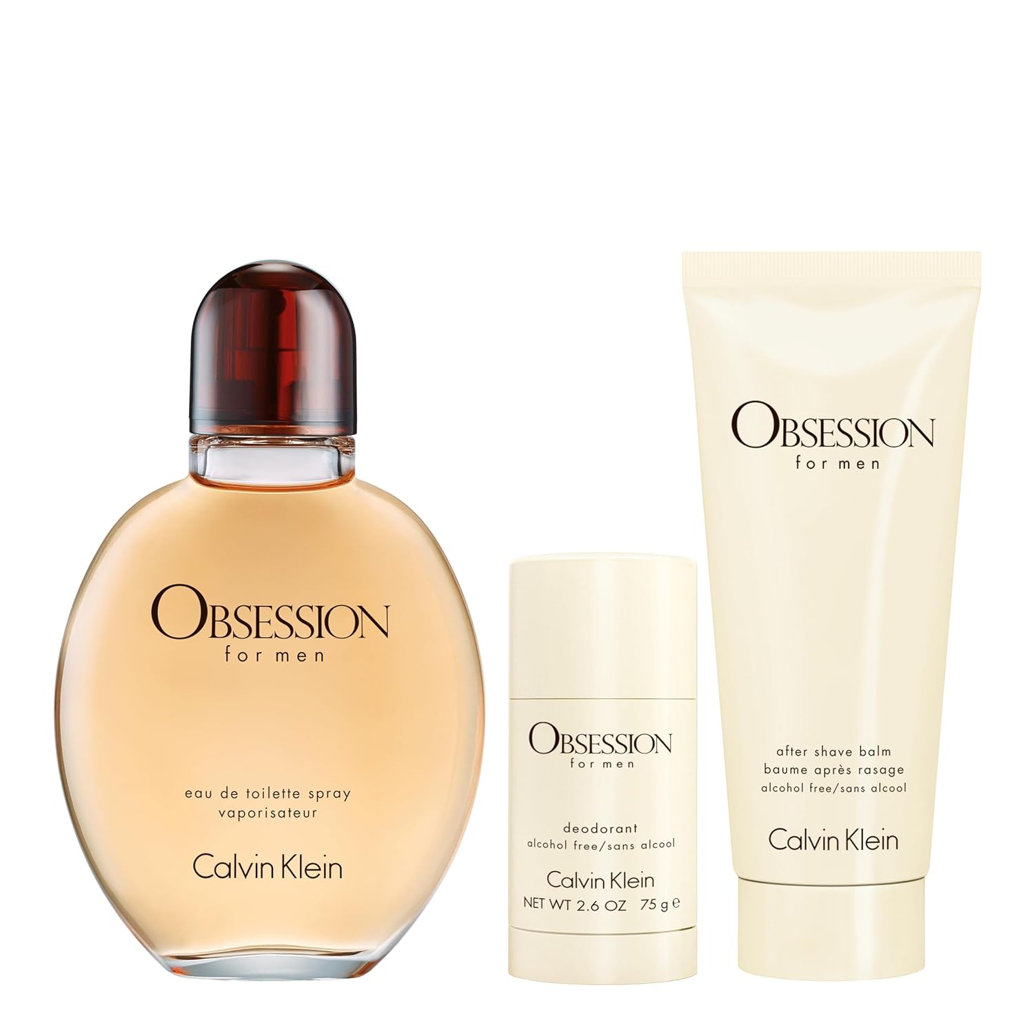 Calvin Klein Obsession for Men Eau de Toilette – Ambery Men's Cologne – With Notes of Bergamot, Mandarin, Lavender & Musk – Long Lasting Fragrance - Image 2