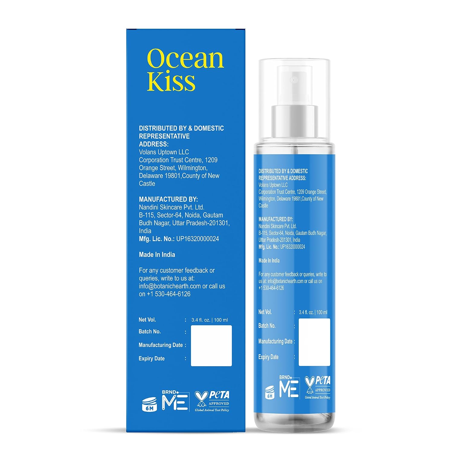 Botanic Hearth Ocean Kiss Hair Perfume & Body Mist, Long-Lasting Hair Deodorizer & Body Scent for Women & Men, Alcohol-Free Clean Fragrance Hair Spray For Everyday Wear, All Day Freshness, 3.4 Fl Oz - Image 9