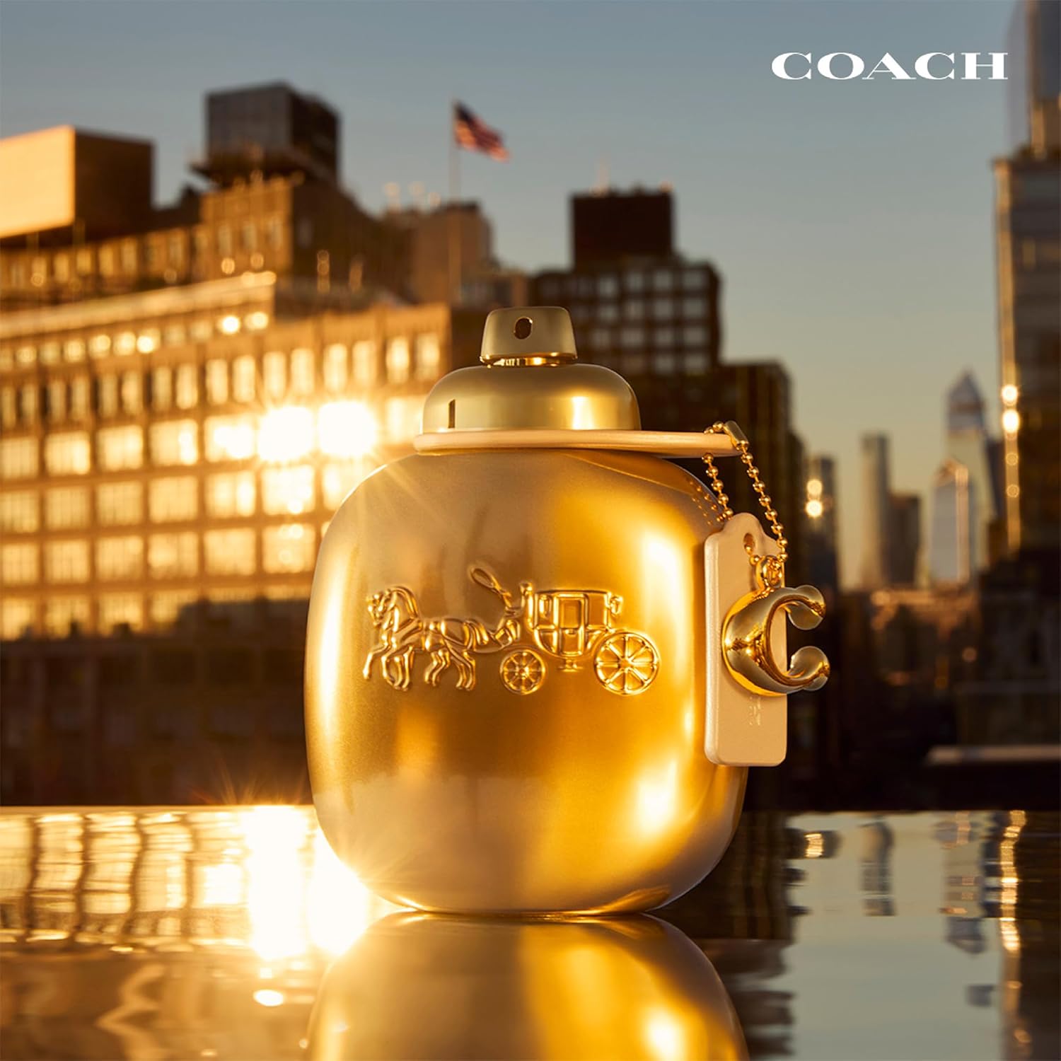 COACH - Gold Parfum - Women's Perfume - Ambery Floral - With Notes of Pink Peppercorn, Almond Blossom & Vanilla - Image 5