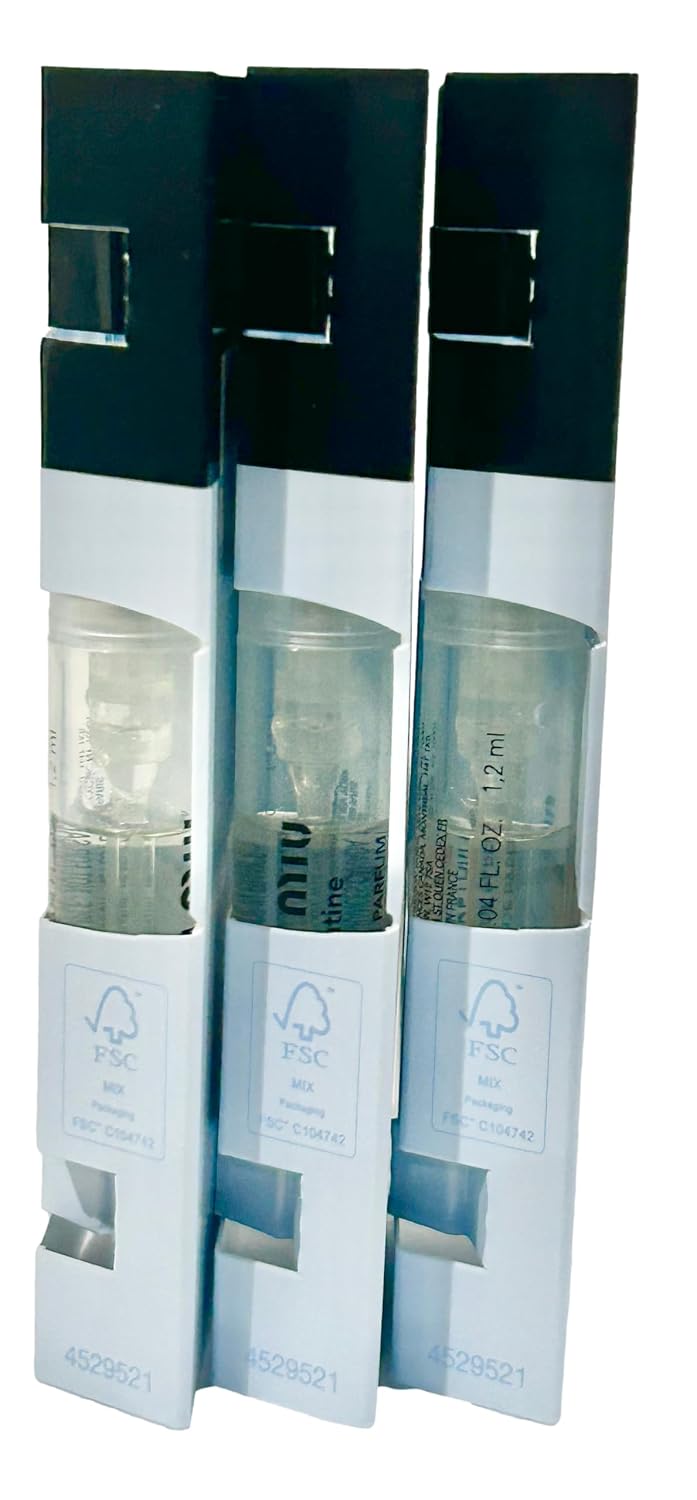 Miu Miu MIUTINE Women Sample Perfume EDP 1.2 ml / 0.04 oz (NOTE Vials are samples not filled to capacity by manufacturer beaware) - set of 3-9162 - Image 7