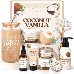 Spa Gift Baskets for Women, Vanilla...