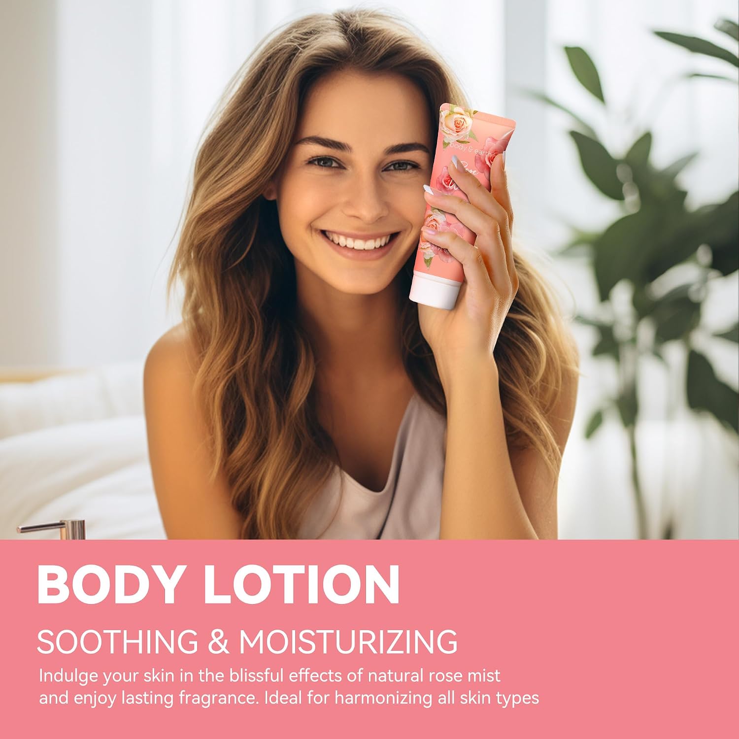 BODY & EARTH Gift Set - Spa Sets for Women, Perfume, Body Lotion, and Scrub in a Rose Water Box - Perfect Birthday Gifts for Mom Girlfriend Her - Image 6