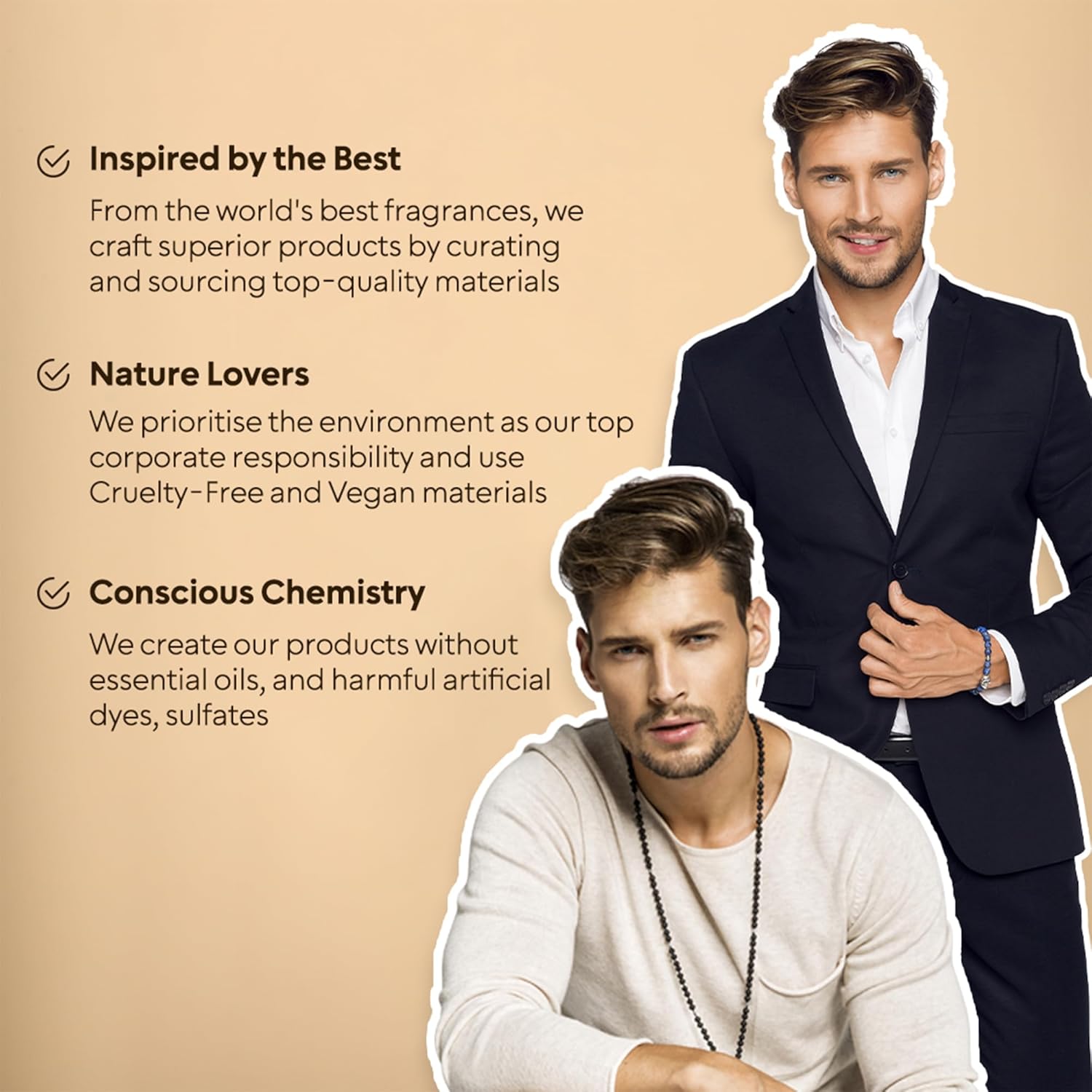 BellaVita Luxury Sigma Male (CEO Man & GOAT Man) Perfume Cologne for Men 2x100ml Combo | Gift for Father's day | Cologne with Lemon, Lavender, Tonka & Agarwood Perfume - Image 5