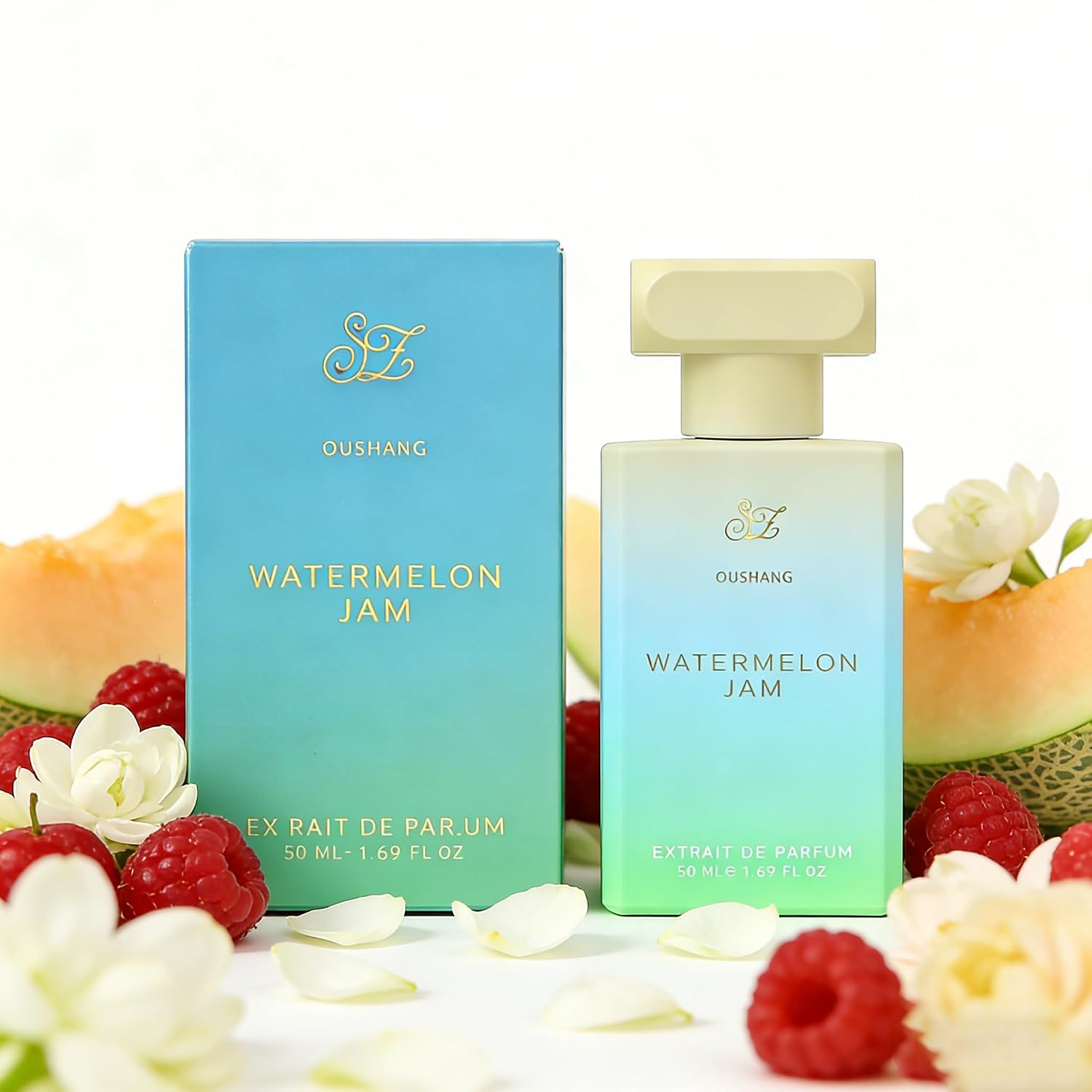 OUSHANG Watermelon Jam Perfume for Women and Men, Juicy Watermelon Fruity Scent, Fresh Sweet Summer Fragrance, Long Lasting Extrait de Parfum - Image 2