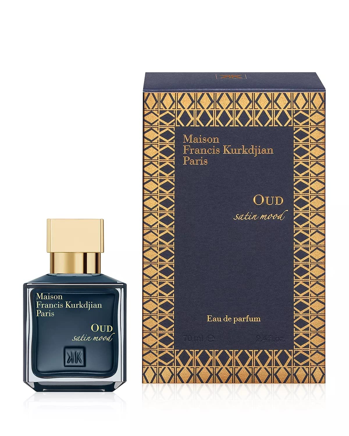 Maison Francis Kurkdjian Oud Satin Mood Eau De Parfum Spray, Vanilla Scented Amber Accord, 2.4 Fl Oz - Image 2