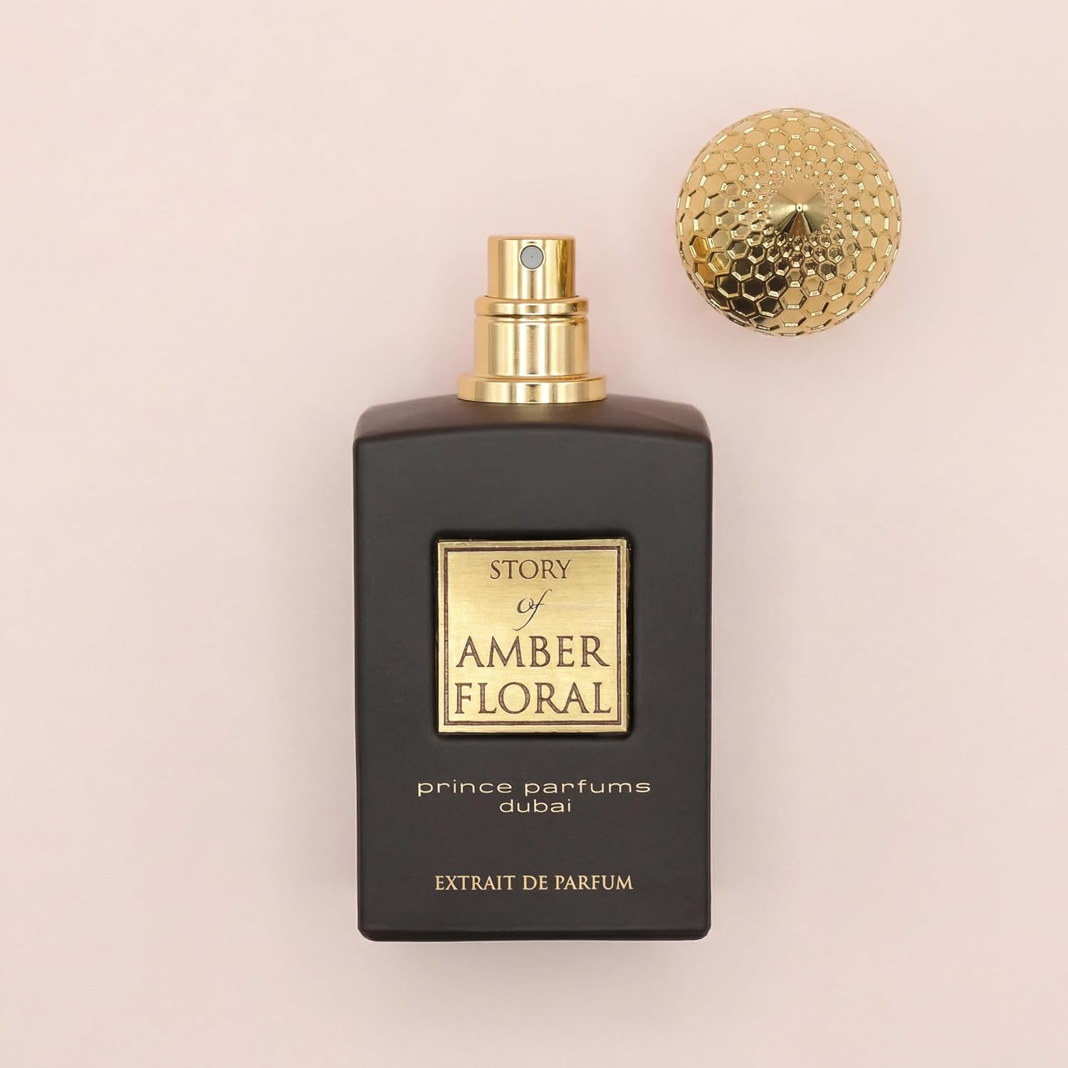 The Story of Amber Floral by Prince Parfums Dubai - 3.4 Ounces Women's Extrait de Parfum - Enchanting Essence of White Florals, Jasmine, & Bulgarian Rose - Luxurious Vanilla & Sandalwood Symphony - Image 6