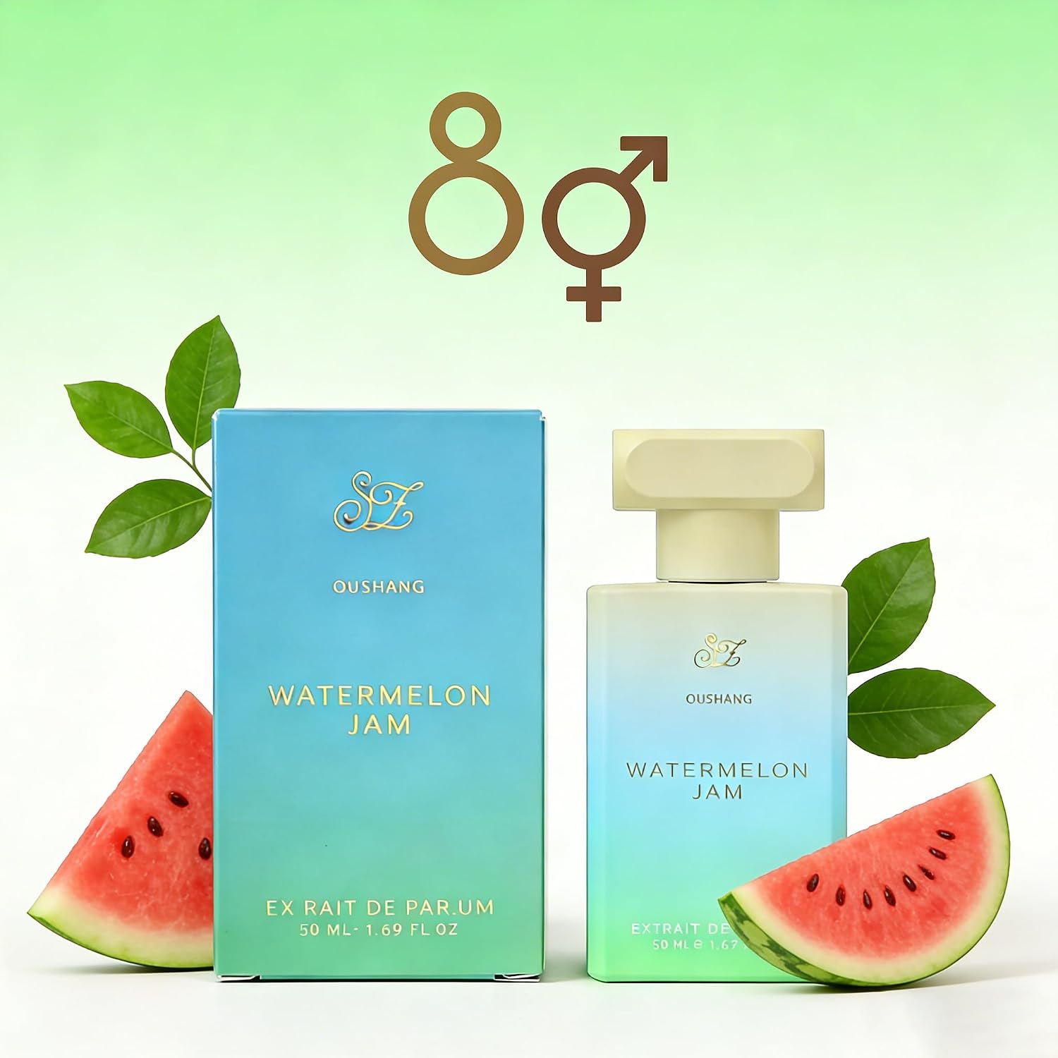 OUSHANG Watermelon Jam Perfume for Women and Men, Juicy Watermelon Fruity Scent, Fresh Sweet Summer Fragrance, Long Lasting Extrait de Parfum - Image 3