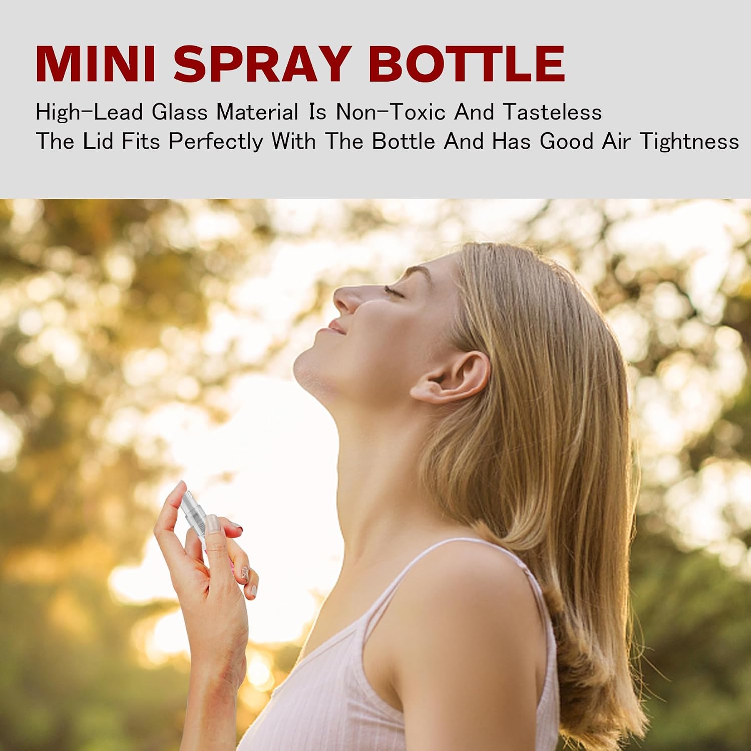 Mini Spray Bottle 2ml, Refillable Glass Spray Bottle, Glass Bottle Atomizer, Perfume Mouthwash Atomizer for Cleaning Refillable Container for Travel, Essential Oils, Perfume 60 Pcs, 2ml - Image 7