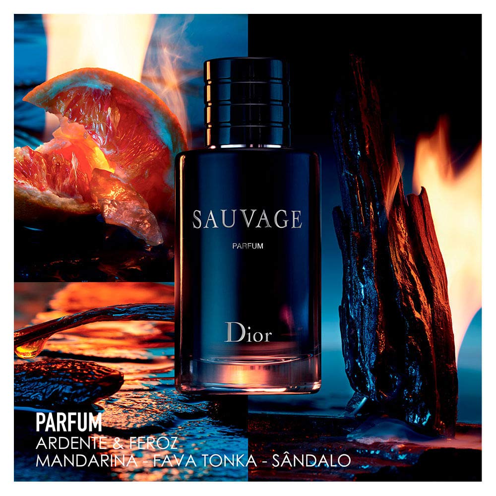 Dior Sauvage Parfum Spray for Men 3.4 Ounces - Image 3