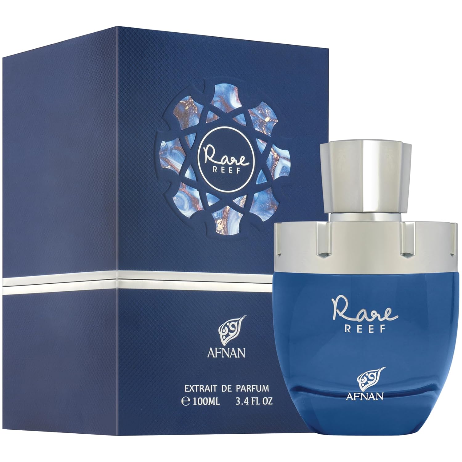 Afnan Rare Reef Unisex Extrait de Parfum, 3.4 Fl. Oz - Image 3