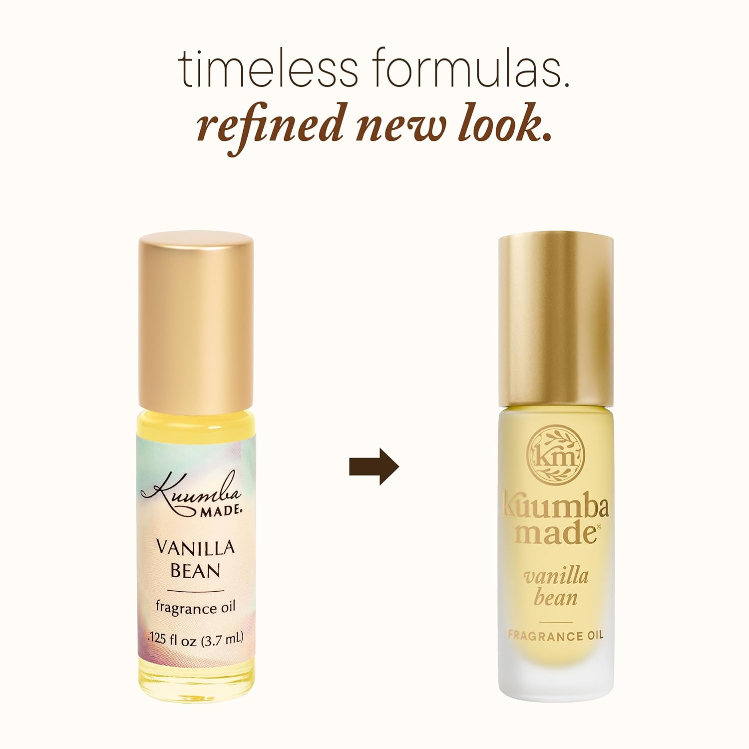 Kuumba Made Vanilla Bean Fragrance Oil, Long-Lasting Scented Oil Perfume Roller, Vegan, Alcohol-Free, 0.15 Fl Oz - Image 2