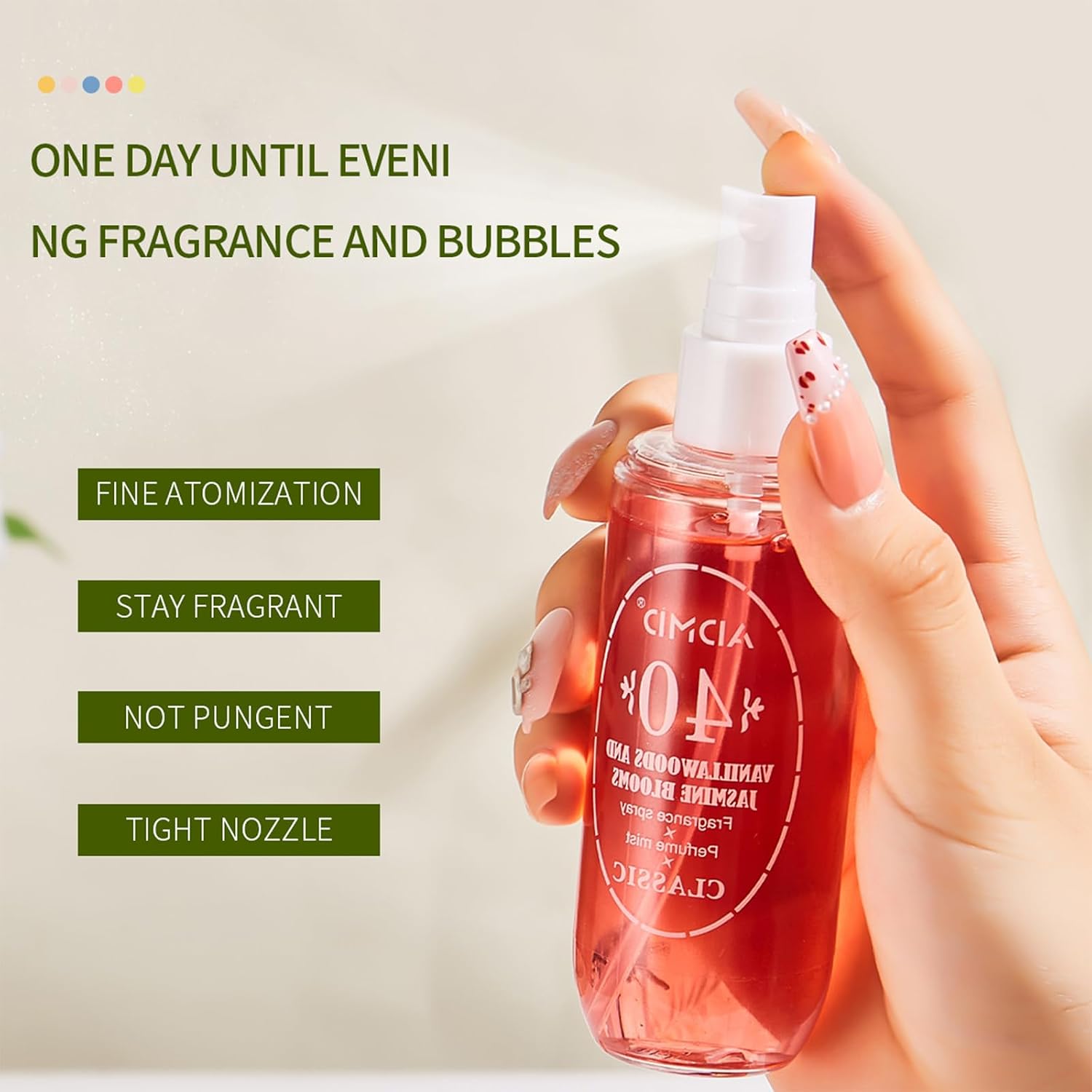 ADMD Sweet Romantic Perfume for Women, Floral Fantasy Eau de Toilette – Long-Lasting Fresh Fragrance, Giftable Travel Spray, 90ml/3.0 floz 40# - Image 2