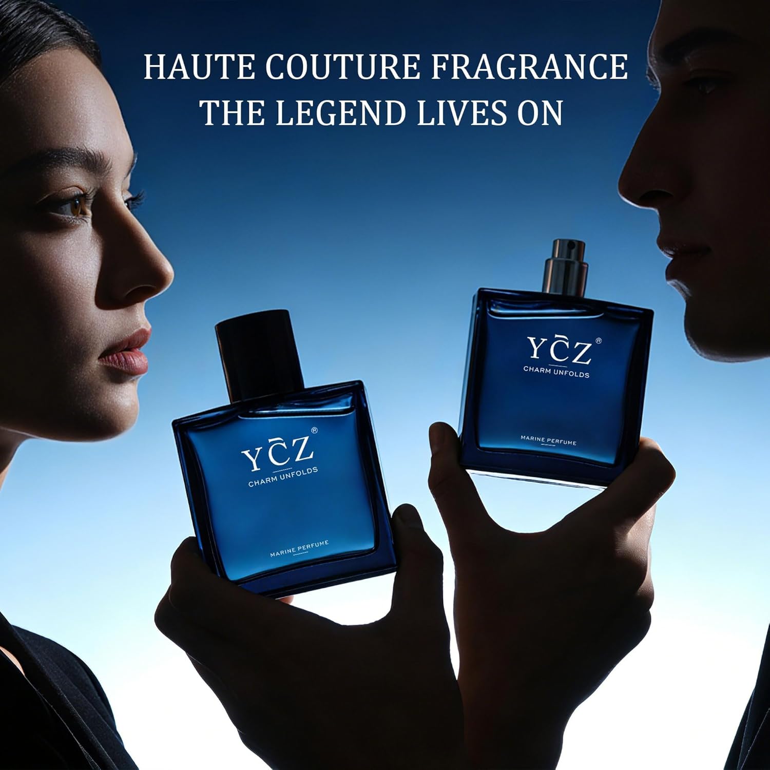 Ycz Midnight Marine Eau de Parfum for Men, 1.7 Fl Oz (50 mL), Long-Lasting Cologne, Fresh Marine & Woody Fragrance with Grapefruit, Ginger and Cedar Notes for Daily Wear, Date Night and Gifts - Image 5