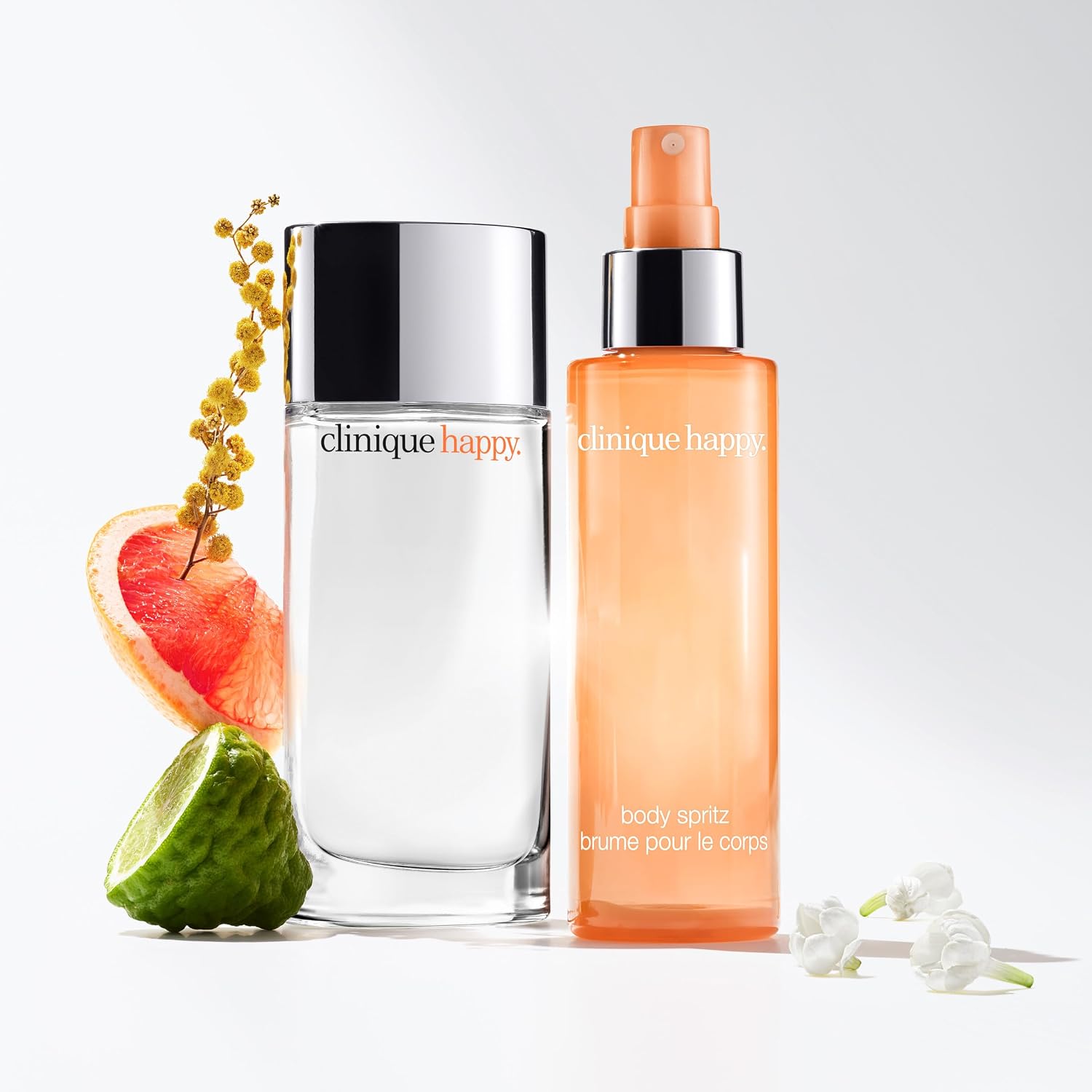 Clinique Happy Body Spritz | Notes of Grapefruit, Bergamot, Hawaiian Wedding Flower + Spring Mimosa | Women's Fragrance, 4.2 Fl Oz - Image 8