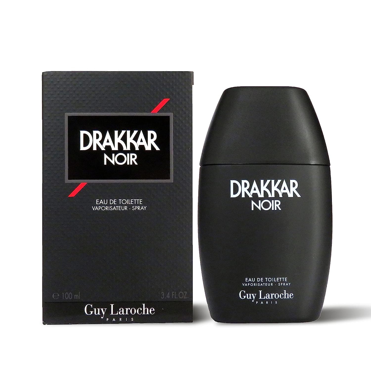 Drakkar Noir By Guy Laroche - Iconic Designer Fragrance - Intense & Powerful Eau de Toilette - Fougere Blend & Aromatic Spices - Long Lasting Mens Cologne - Day and Evening Scent
