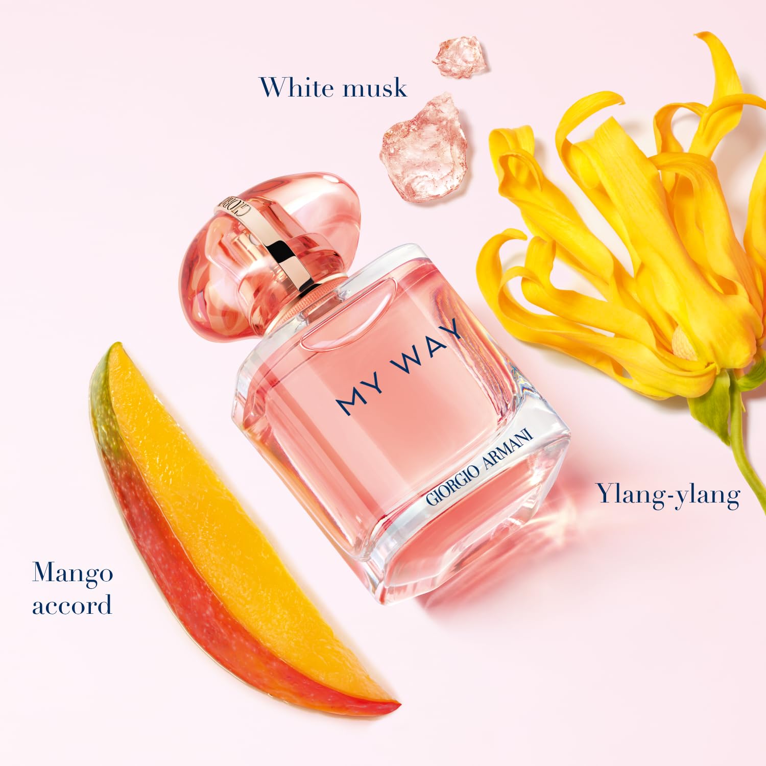 Armani Beauty- My Way Ylang - Eau de Parfum - Women's Perfume - Floral Fruity Fragrance - Mango Accord, Coconut Water Accord, Ylang, and Vanilla Notes - Image 2