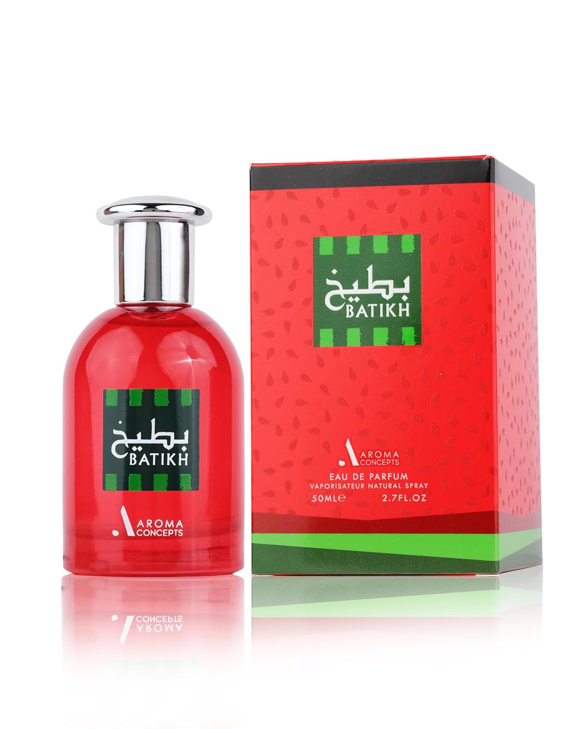 Paris Corner | Batikh Watermelon Perfume EDP 1.7 Fl Oz | Unisex Fragrance for Men & Women | Fresh Pear, Tangerine, Strawberry & Rose with Sweet Praline & Musk | Fruity Summer Scent - Image 2