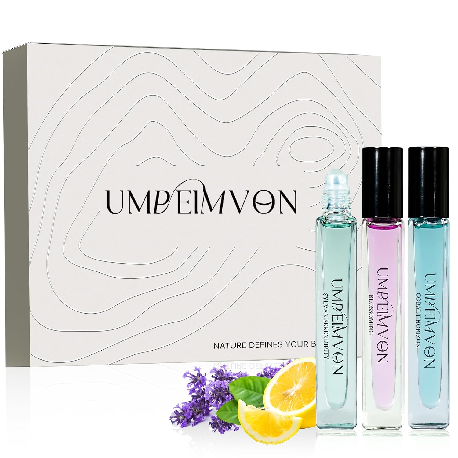 Perfume Oil Roll On Perfume, Unisex Long Lasting Body Oil, Scent from Flora and Nature, Travel Size 0.33 Fl. Oz