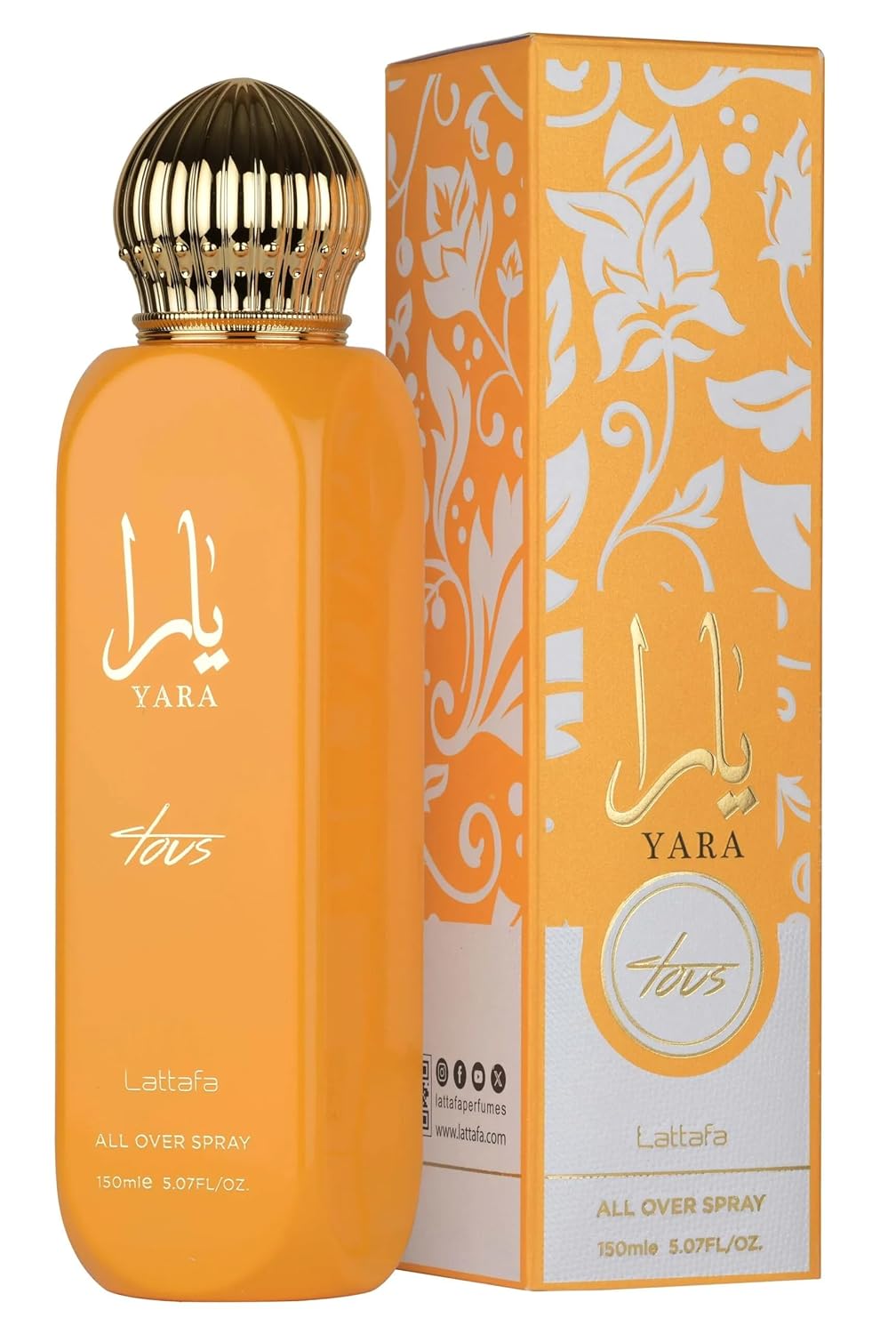 Lattafa Yara Tous – Tropical, Fruity, Floral, Vanilla – All Over Spray Long-Lasting Fragrance for Women, 5.07 Ounce / 150 ml - Image 2