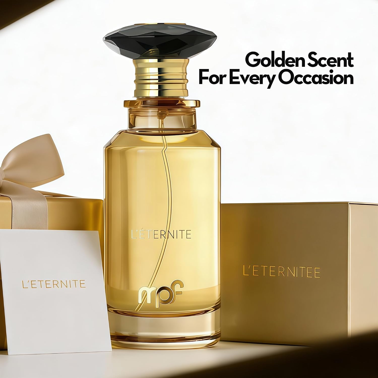 A CENTER L'Éternité Unisex Timeless Cologne Eau de Parfum 100ml Mandarin Ginger Amber Fragrance Long Lasting Floral Leather Scent Luxury Unisex Gift for Women and Men - Image 6