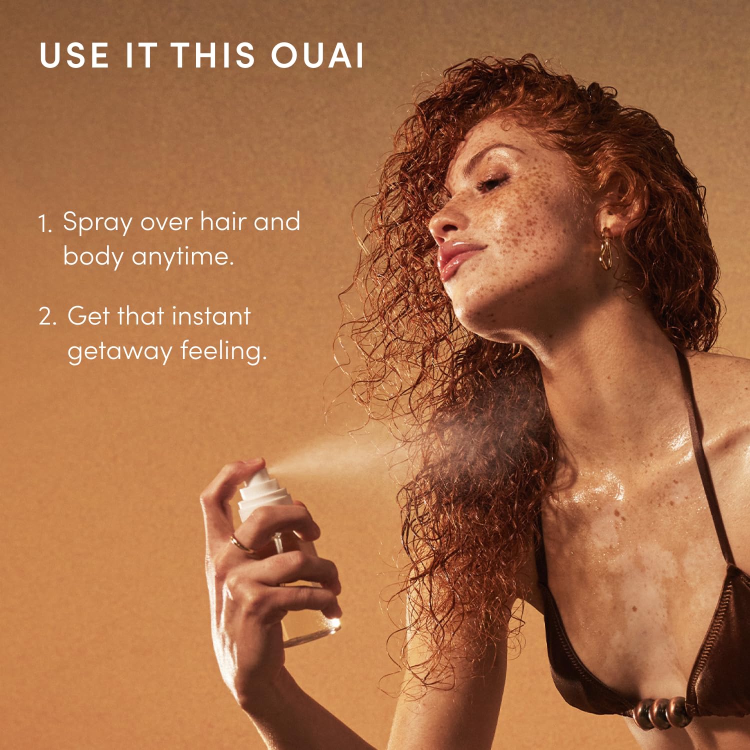 OUAI St. Barts Hair and Body Mist - Tropical-Scented Hair Perfume and Body Spray - Notes of Dragonfruit, Orange Blossom, Tuberose & Musk (3.3 Fl Oz) - Image 6
