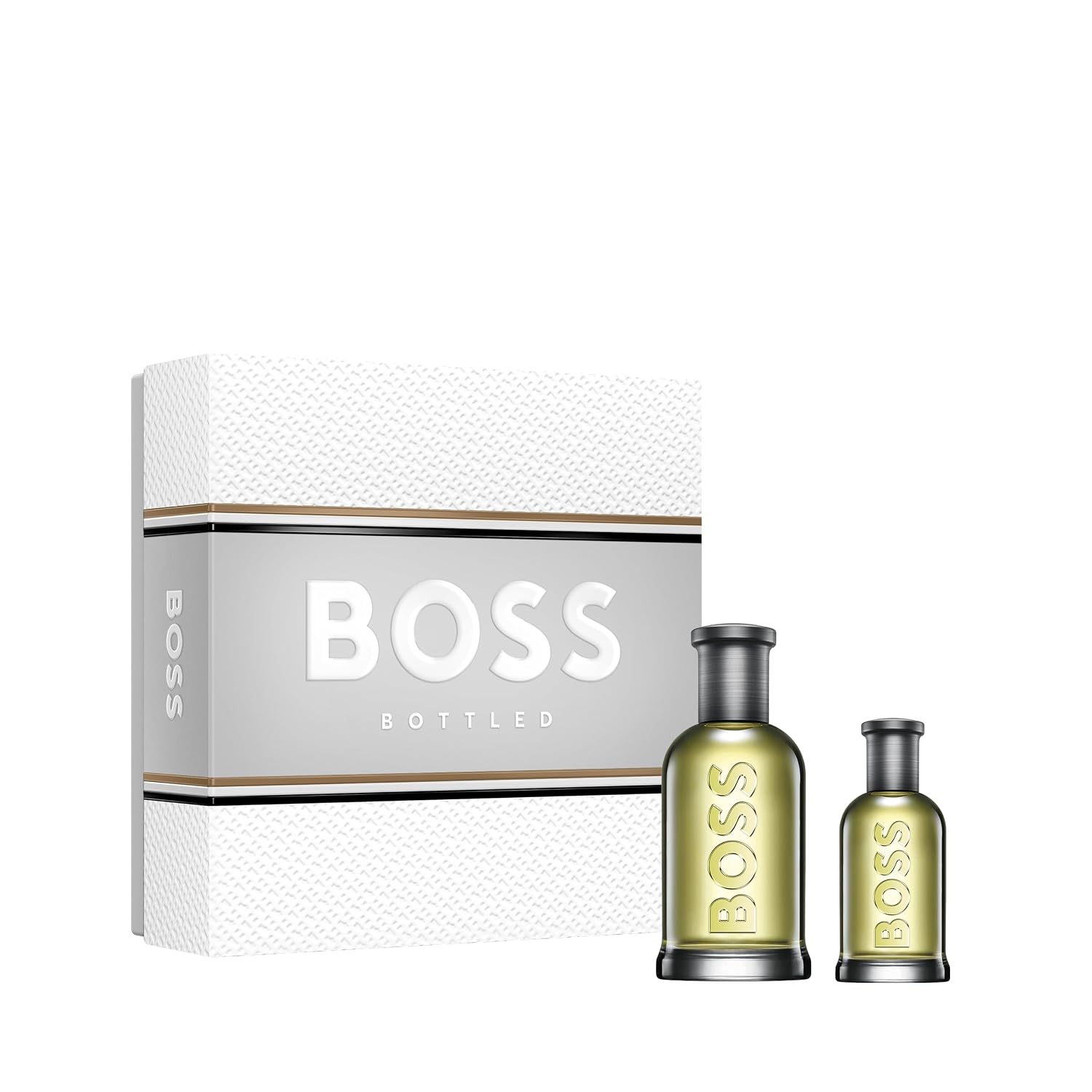 Hugo Boss Bottled Eau de Toilette – Woody Men's Cologne – With Notes of Apple, Cinnamon & Wood – Long Lasting Fragrance