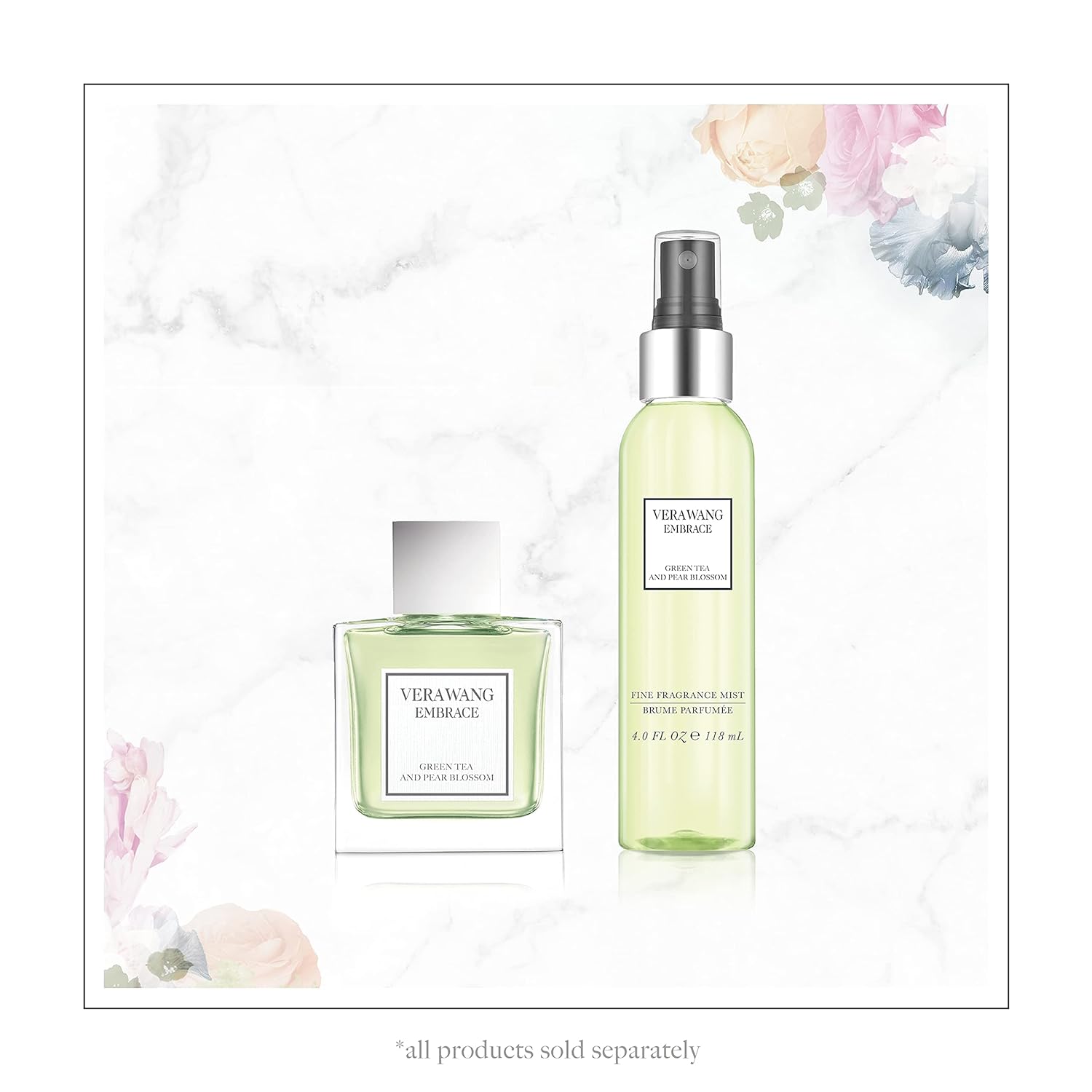Vera Wang Embrace Green Tea and Pear Blossom Body Mist 8 fl oz (Pack of 1), Notes of Earthiness, Peony, and Sandalwood, Women's Fragrance, Long Lasting, Everyday Fragrance - Image 3