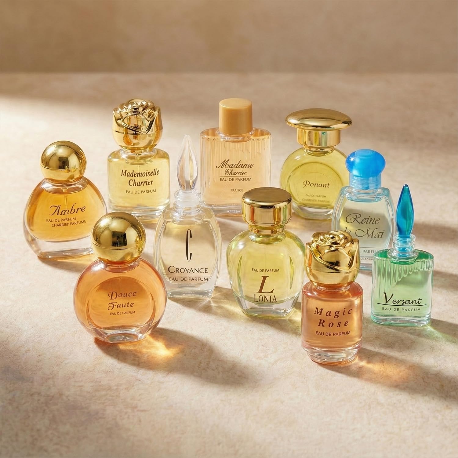 Charrier Parfums 10 Eaux de Parfum Luxurious Gift Box - Made in Provence, France - 57.8 ml - Image 8
