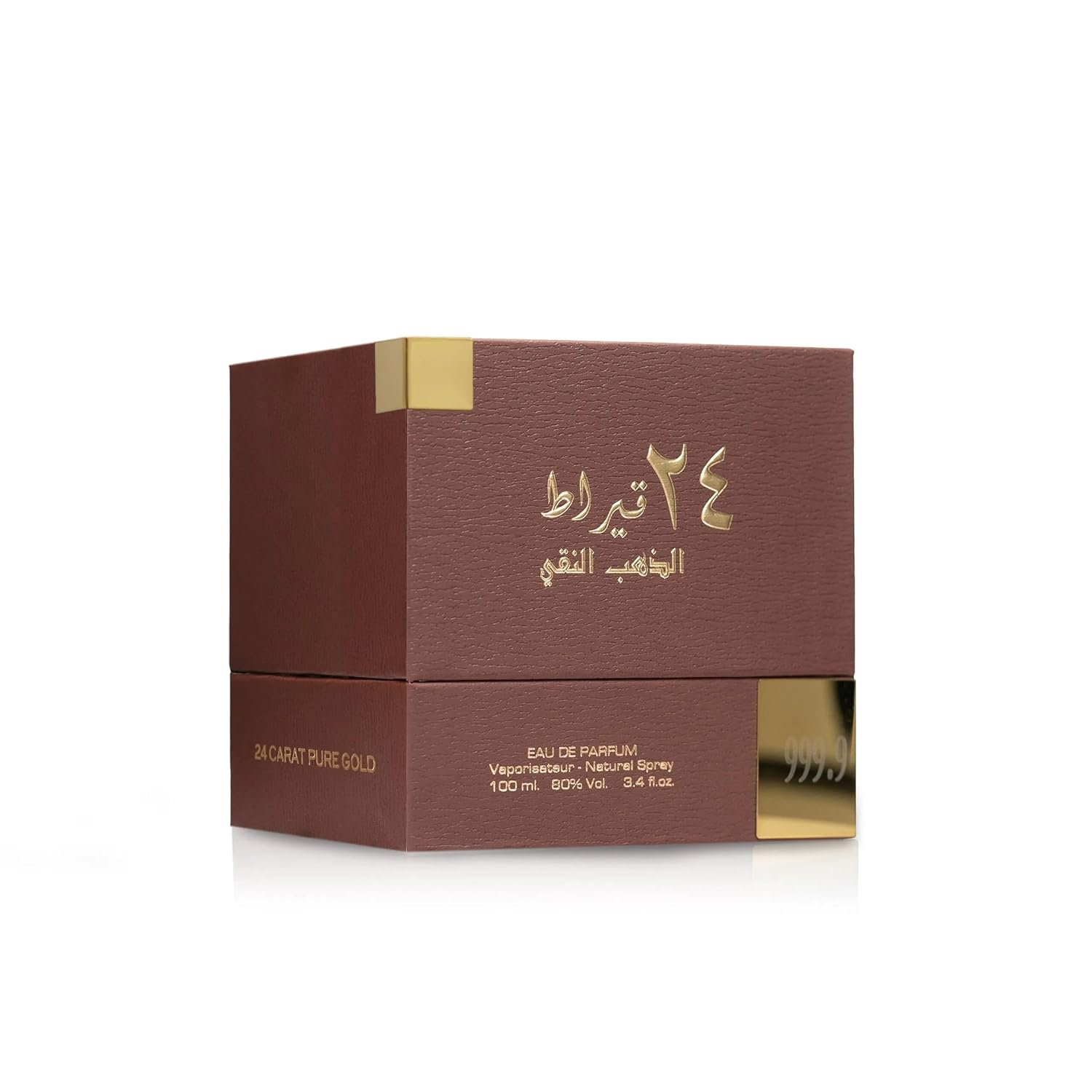 Lattafa 24 Carat Pure Gold Eau De Parfum Spray for Unisex 3.4 Ounce - Image 3