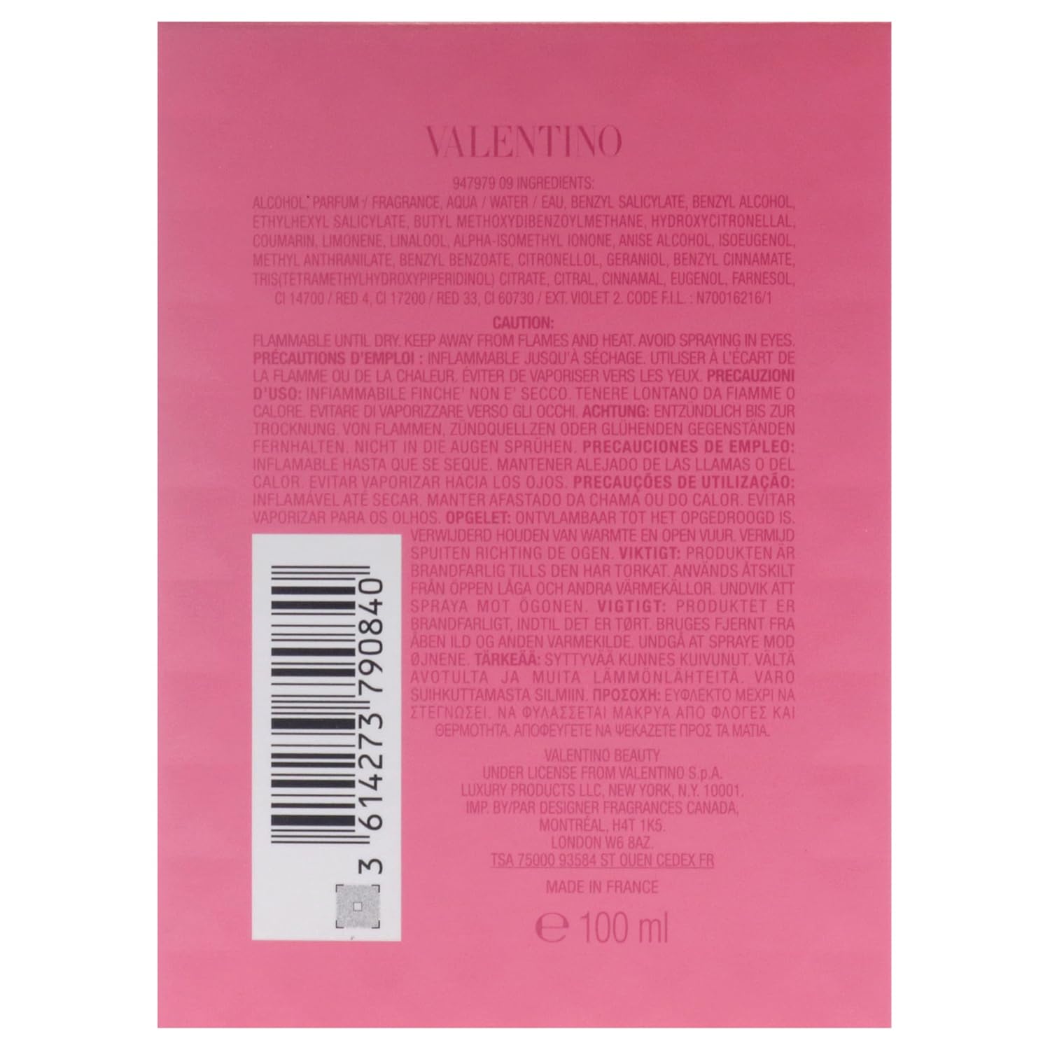 Valentino Donna Born In Roma Intense Eau de Parfum Spray for Women, 3.4 Ounce - Image 7