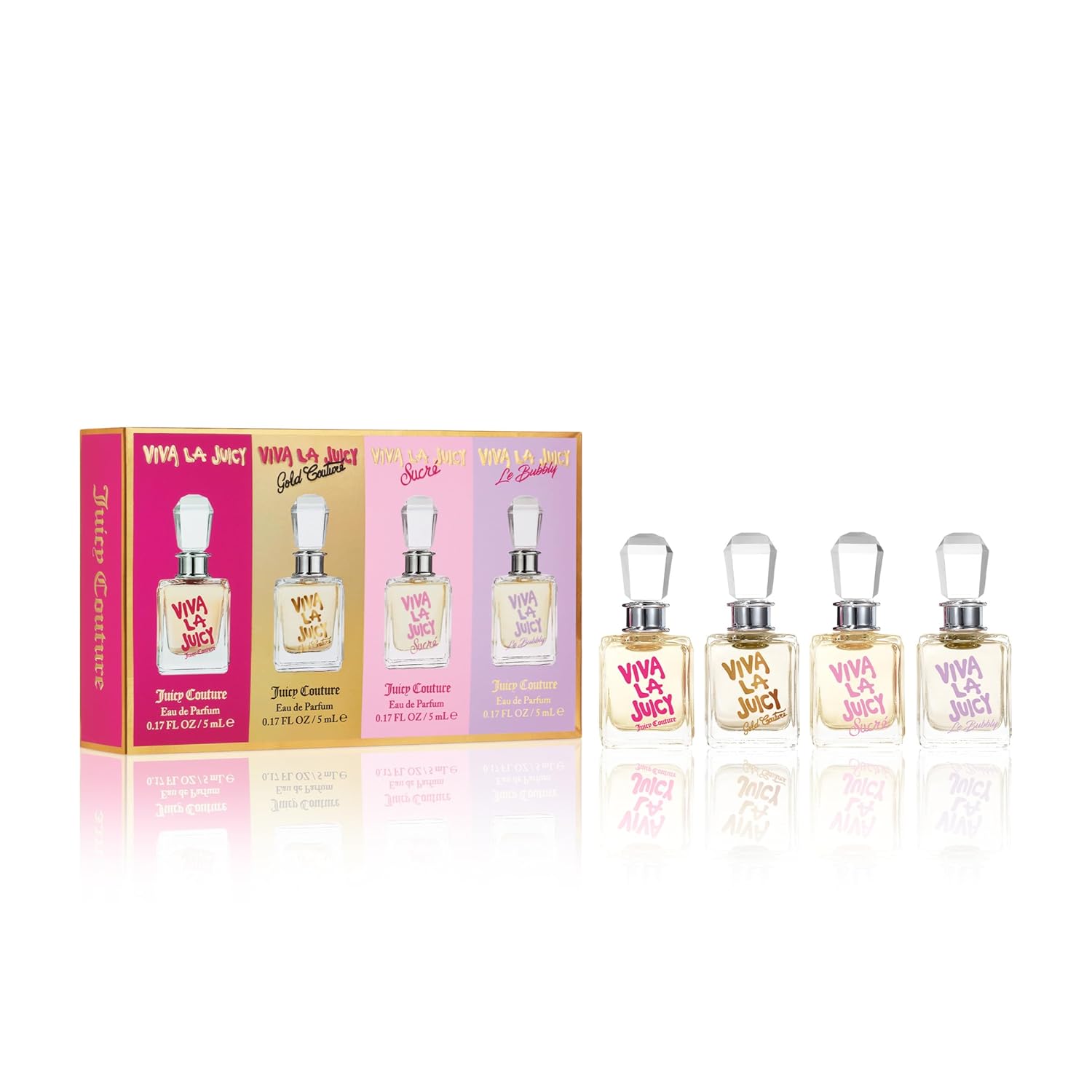 Juicy Couture Viva La Juicy Eau De Parfum, Women's Perfume with Notes of Mandarin, Gardenia & Caramel, Floral & Sweet Perfume for Women, EDP Spray
