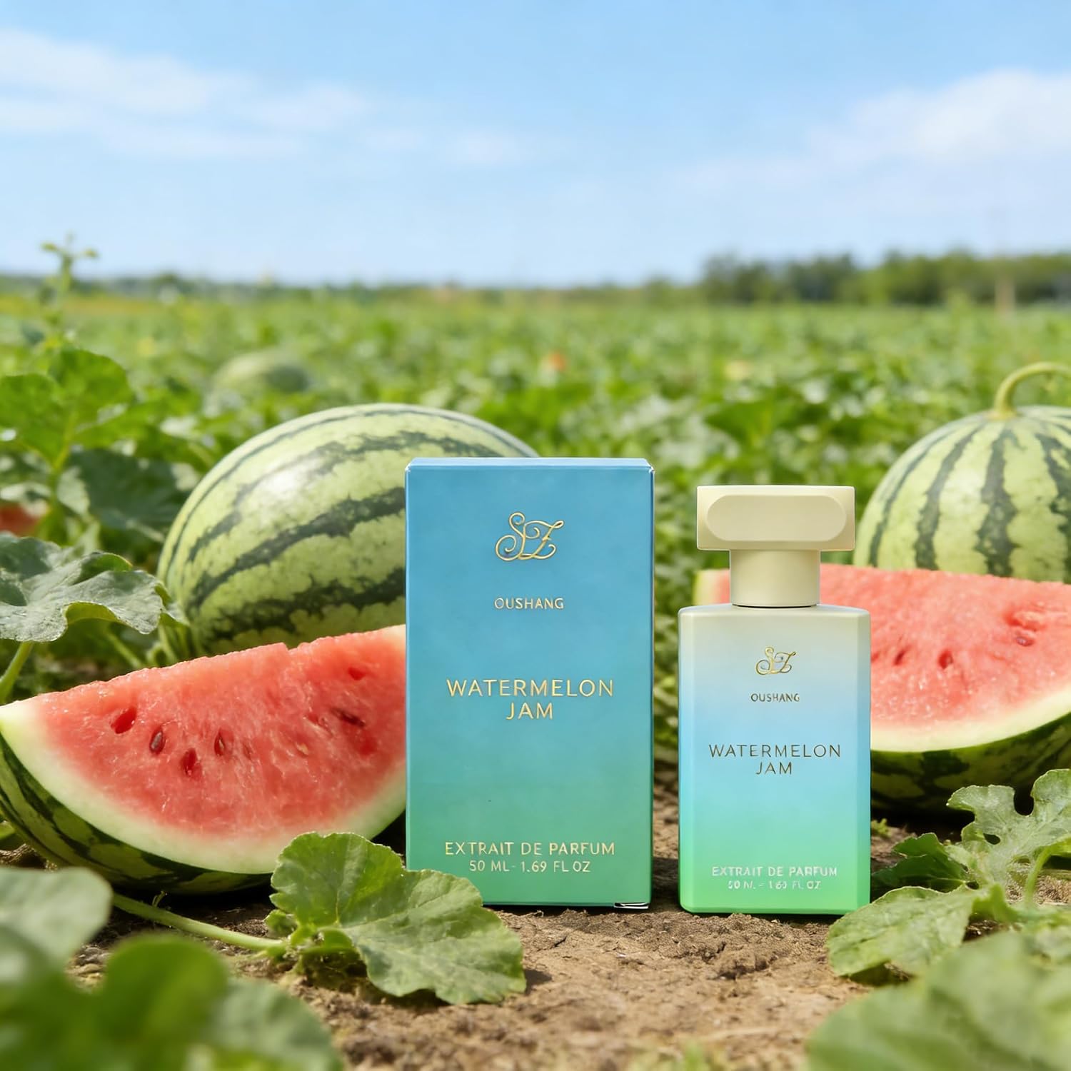 OUSHANG Watermelon Jam Perfume for Women and Men, Juicy Watermelon Fruity Scent, Fresh Sweet Summer Fragrance, Long Lasting Extrait de Parfum - Image 5
