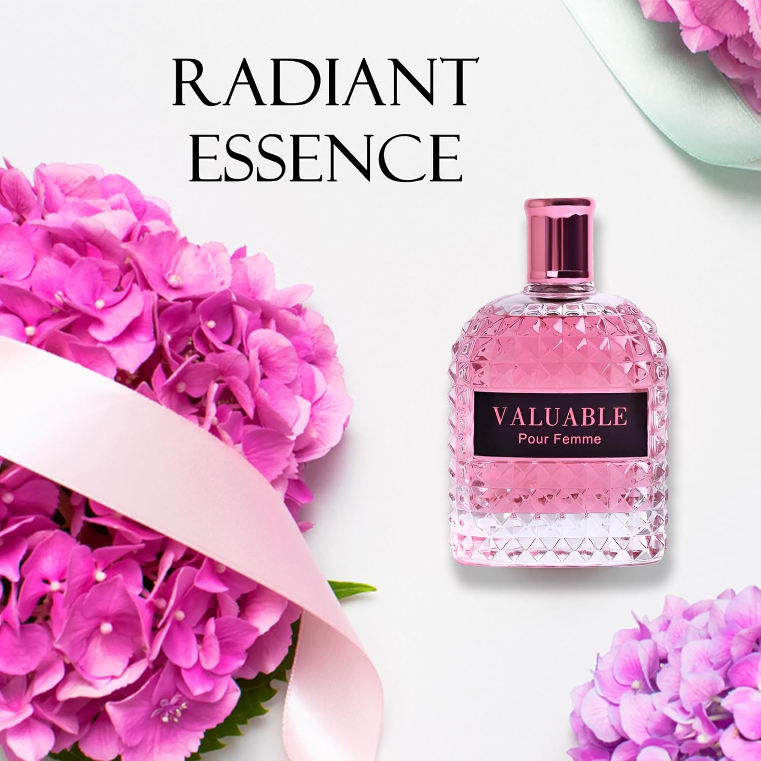 A CENTER 4PCS Perfume Set for Women - Floral Fragrance Gift Set with Vanilla,Sweet Fruity, Eau De Parfume| 3.4 Fl Oz Each Women's Cologne(Valentine Milano/Rose/Pink,Valuable,) - Image 9