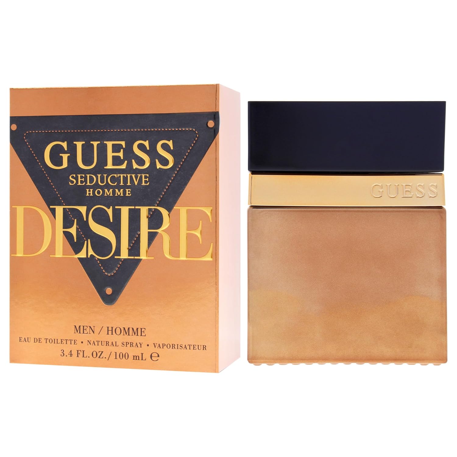 GUESS Seductive Desire For Men/Homme Eau De Toilette Cologne and Fragrance Spray For Men, 3.4 Fl. Oz. - Image 4