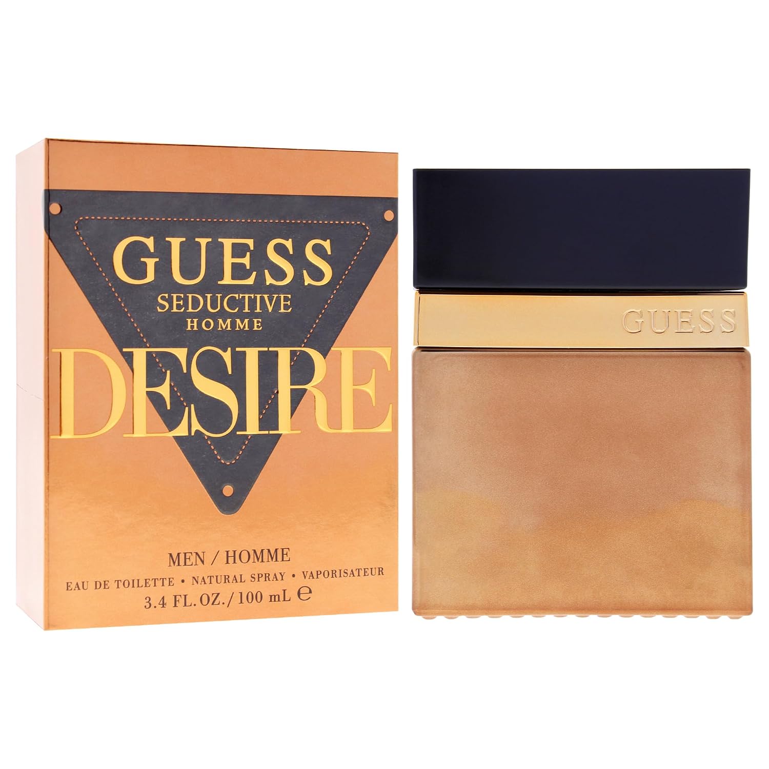 GUESS Seductive Desire For Men/Homme Eau De Toilette Cologne and Fragrance Spray For Men, 3.4 Fl. Oz. - Image 3