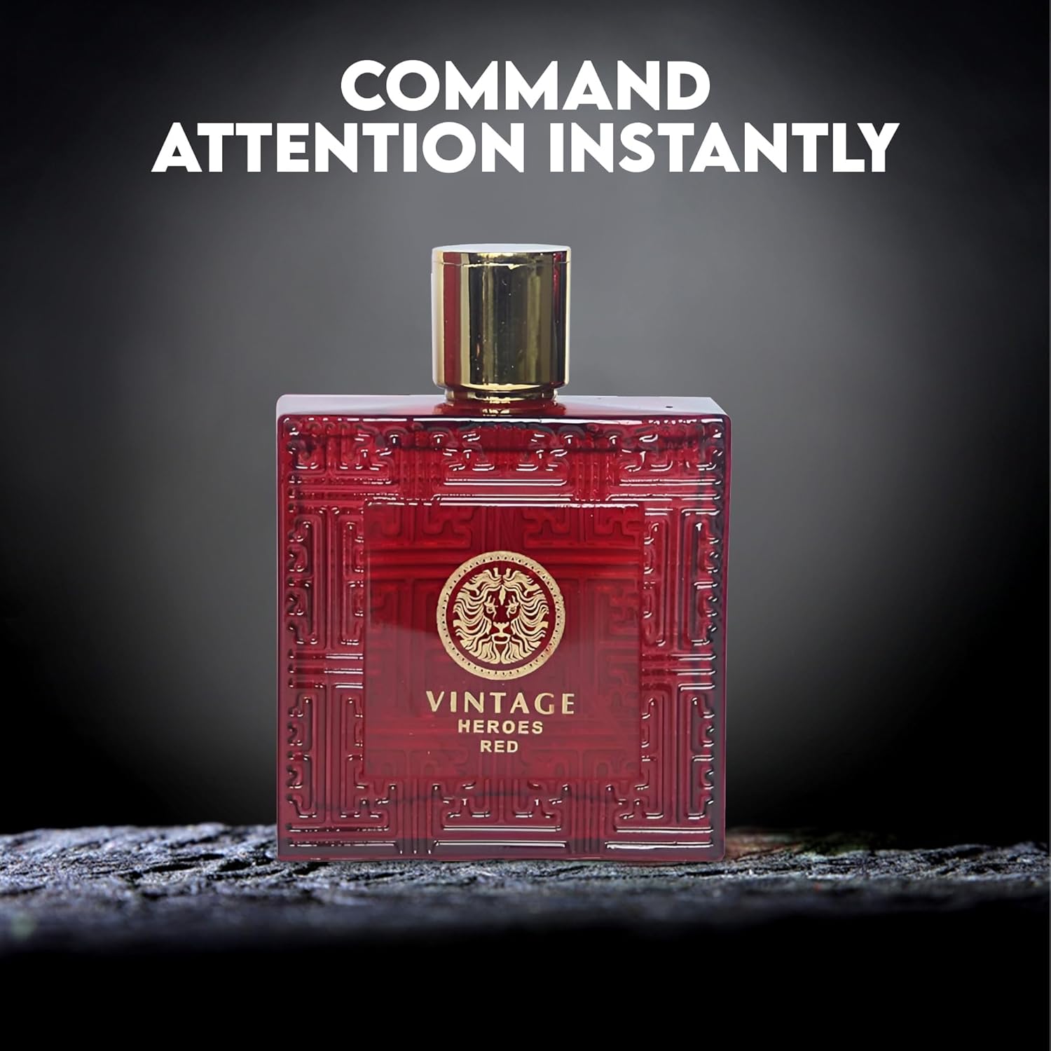 AFLUXE Men's Cologne Gift Set 4PCS, Long Lasting Eau de Parfum Collection - Vintage Heroes Energy, Vintage Heroes Red, Verse Adonis & Valentine Milano, 3.4 Fl Oz Each - Image 3