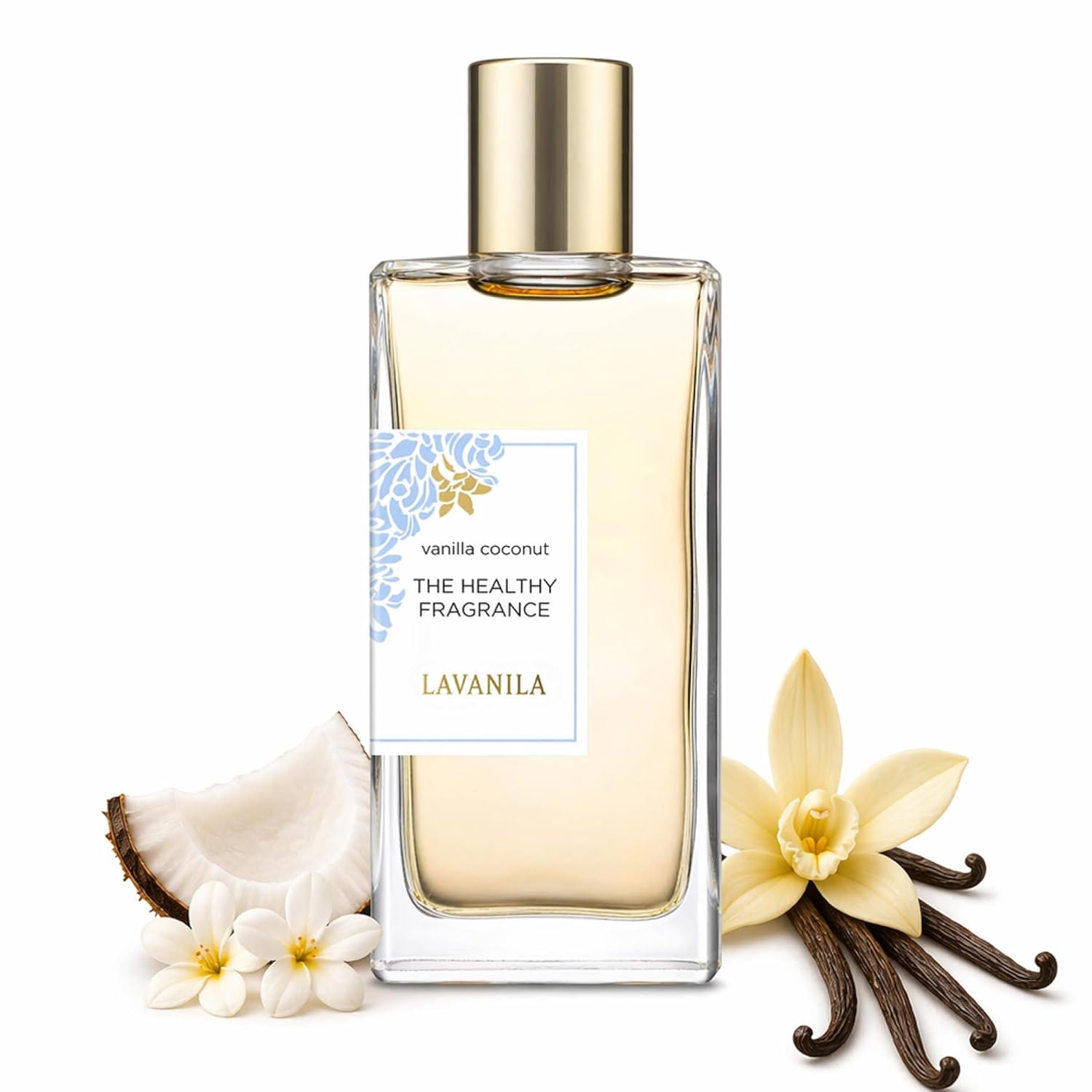 Lavanila Vanilla Coconut Perfume for Women, 1.7 Fl Oz – Clean Vanilla Perfume, Long Lasting Women’s Eau de Parfum with Madagascar Vanilla – Natural Fragrance, Women’s Fragrances
